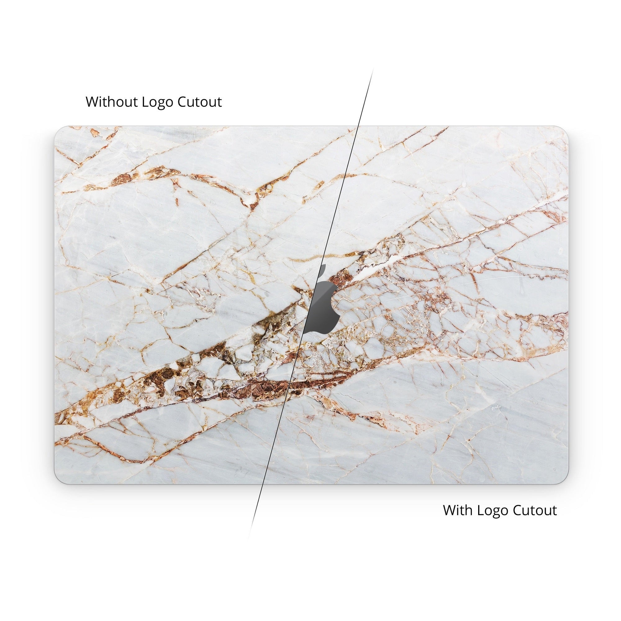 Hazel Marble - Apple MacBook Skin