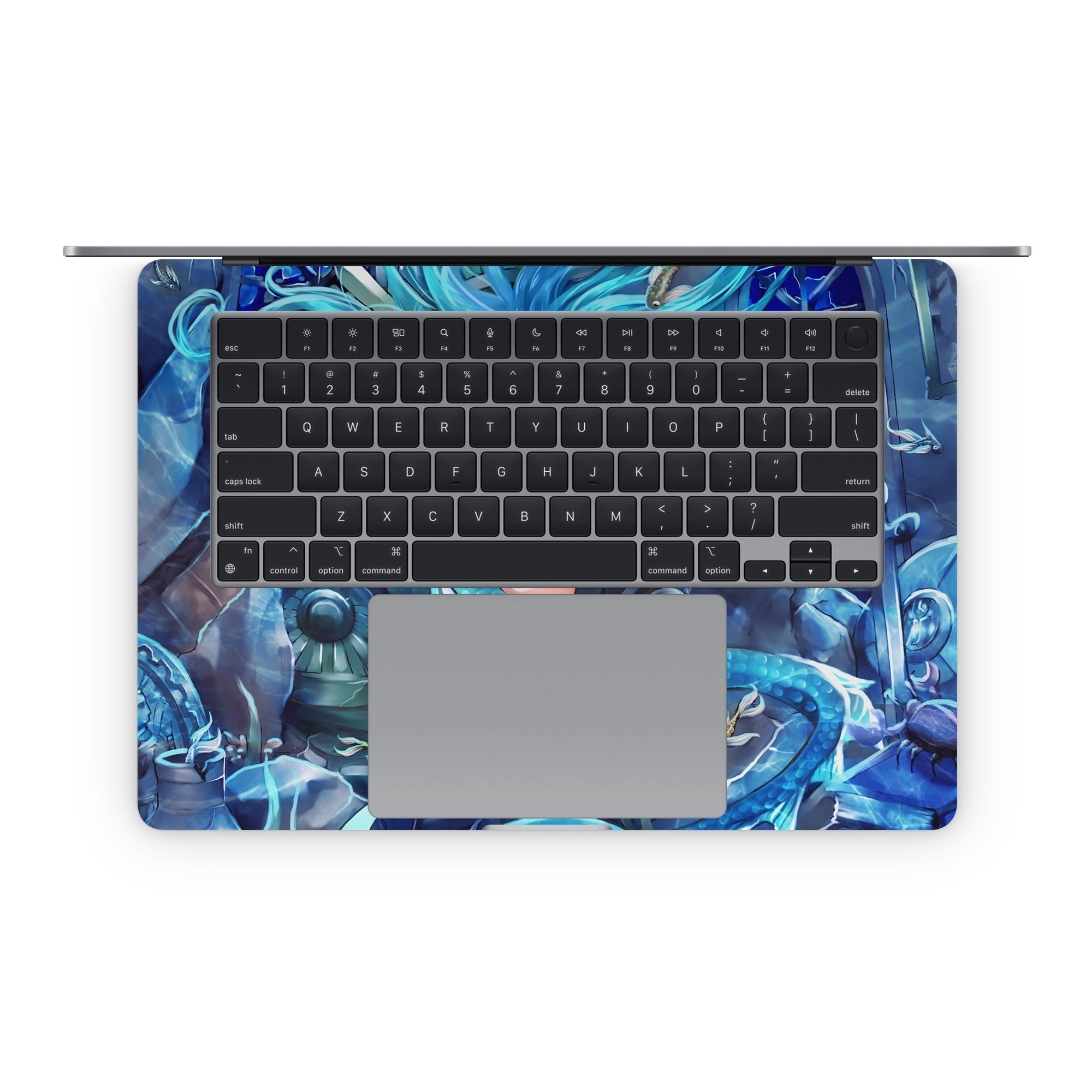 In Her Own World - Apple MacBook Skin