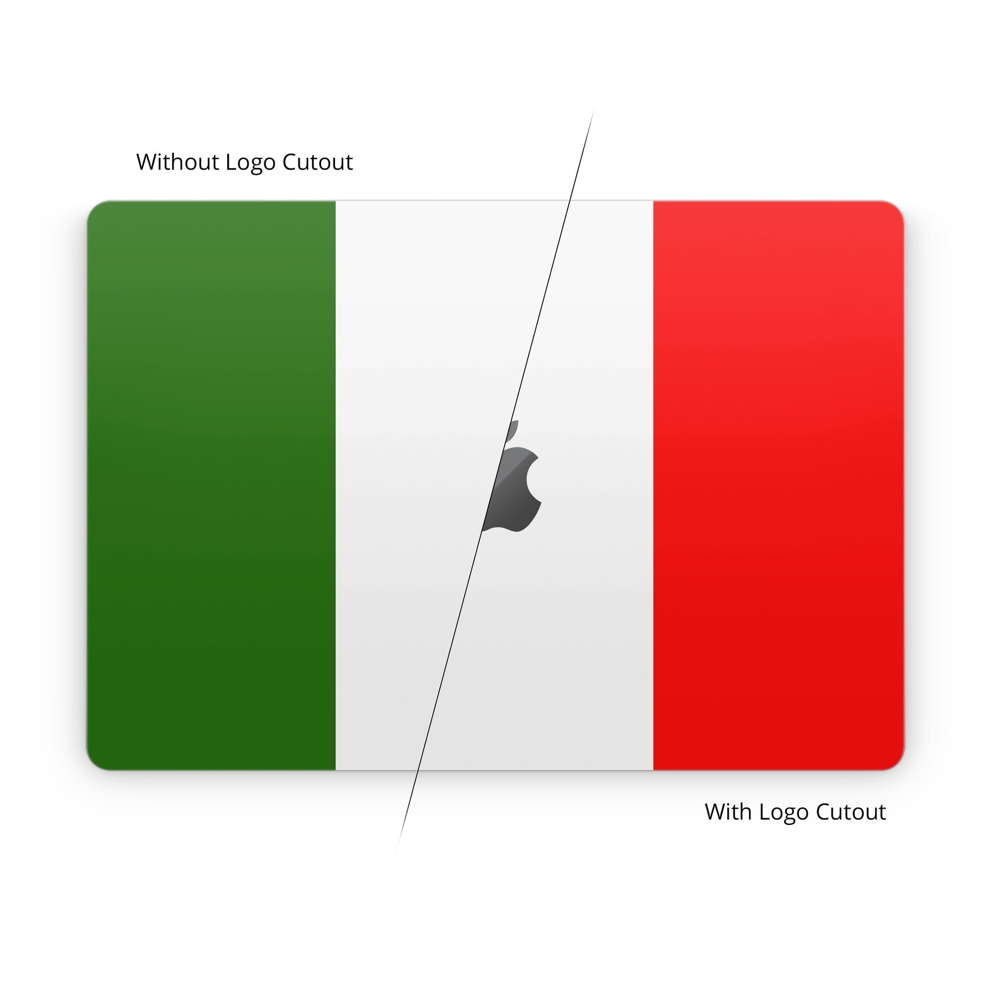 Italian Flag - Apple MacBook Skin