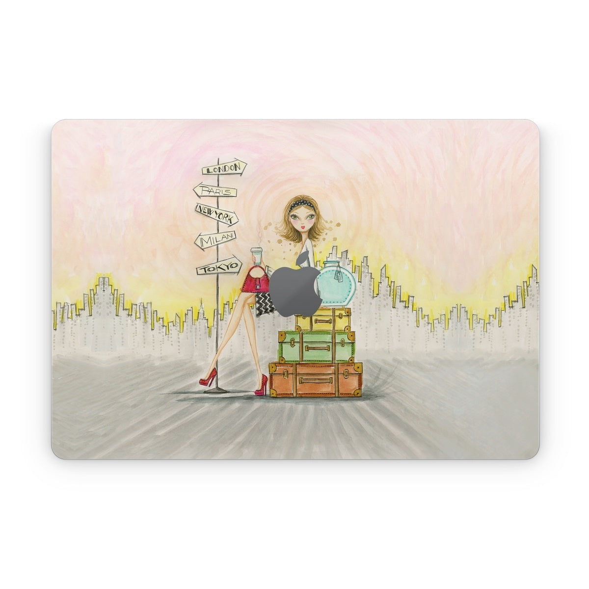 The Jet Setter - Apple MacBook Skin