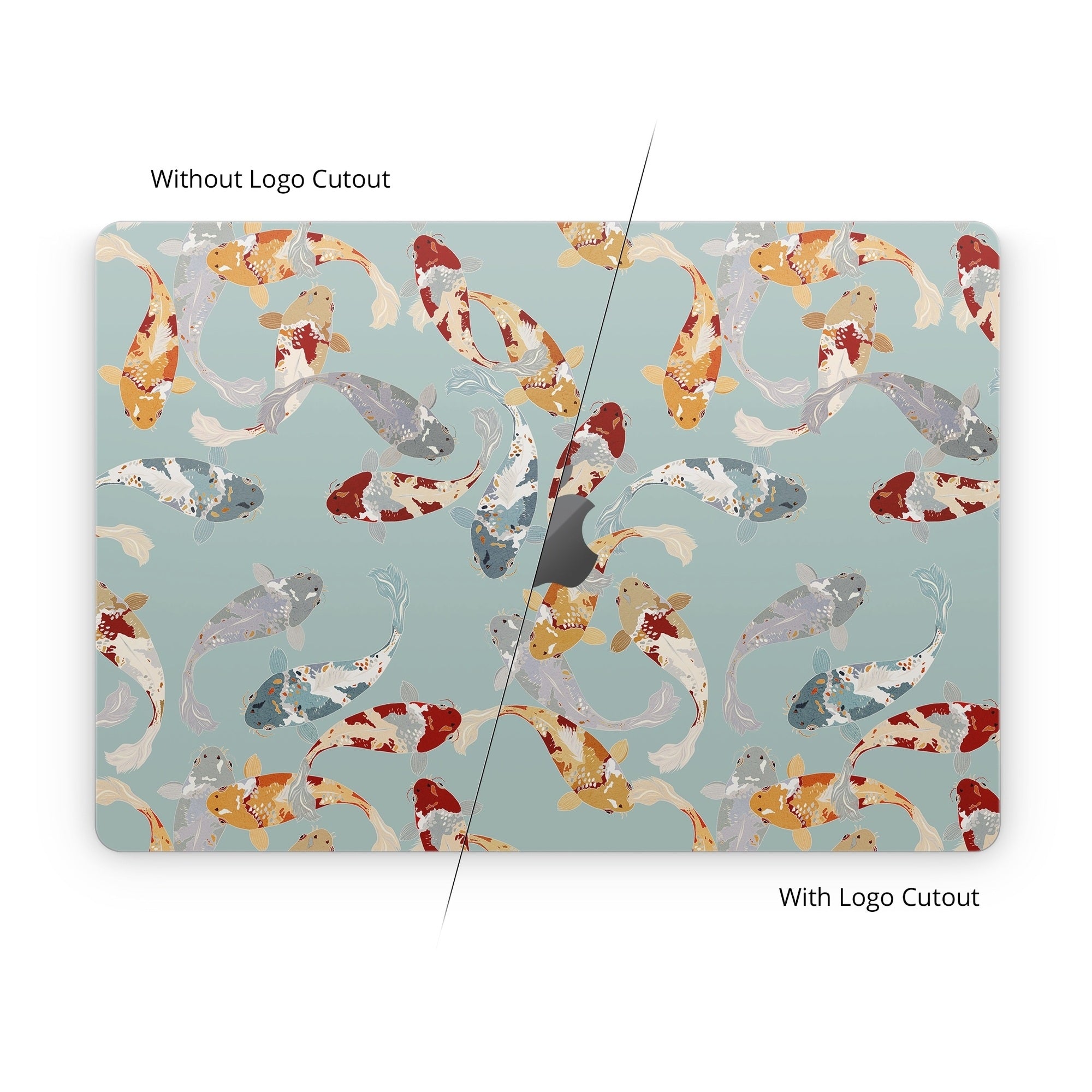 KoiFish Pond - Apple MacBook Skin