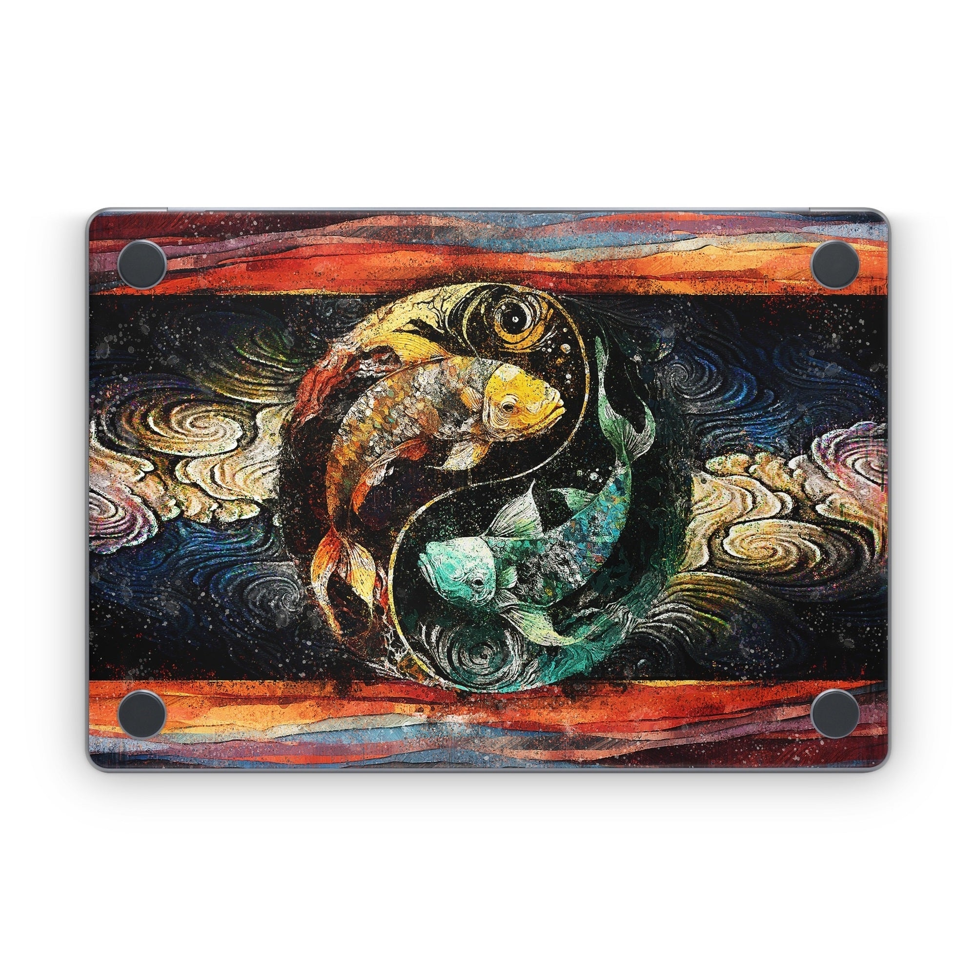 Koi Fish Yin Yang - Apple MacBook Skin