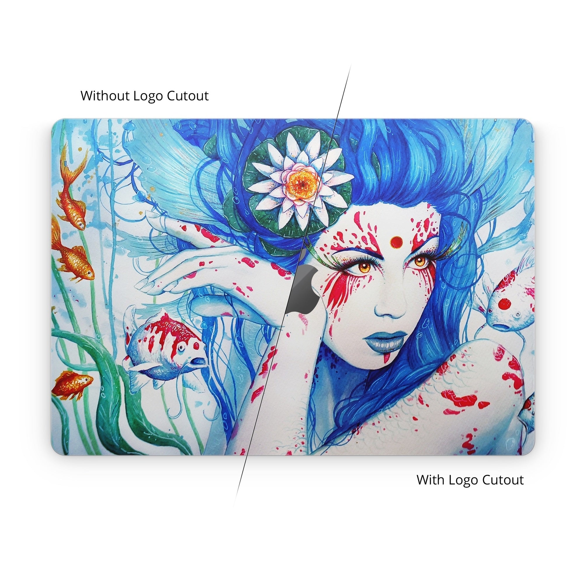 Lady Koi - Apple MacBook Skin