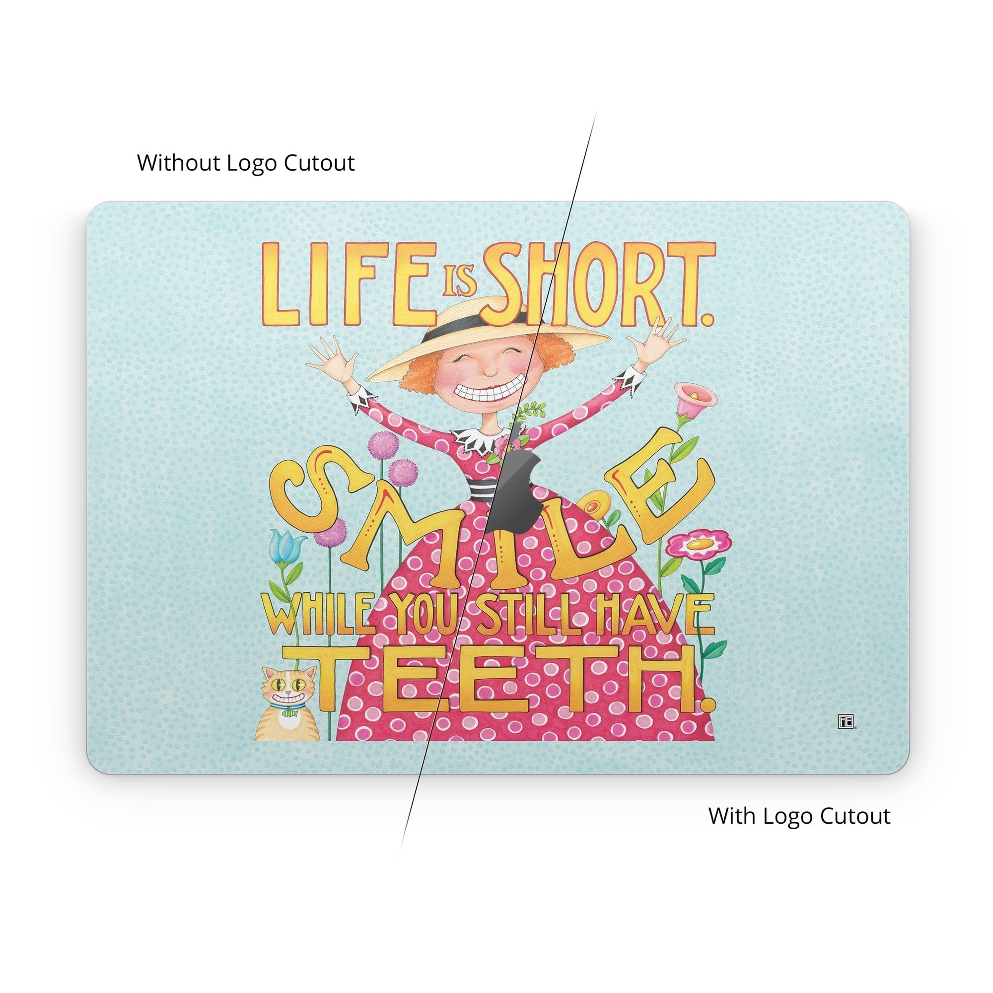 Life is Short - Apple MacBook Skin