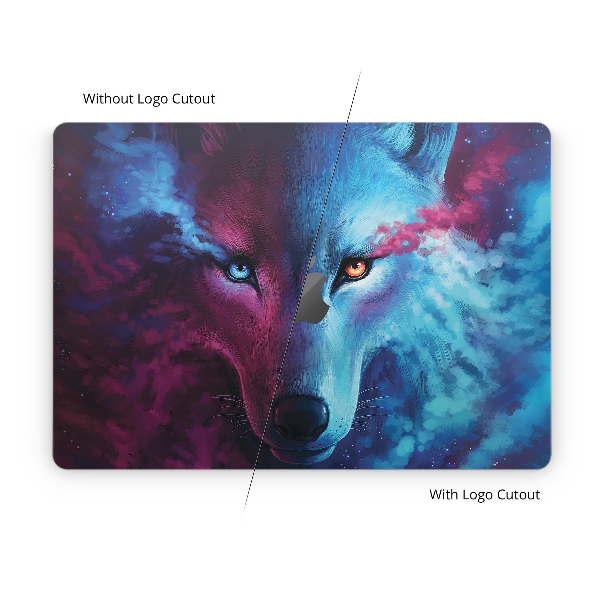 Where Light And Dark Meet - Apple MacBook Skin