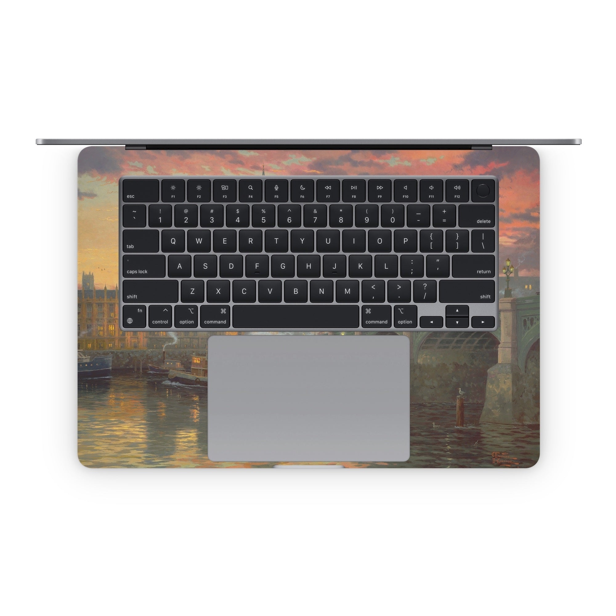 London - Thomas Kinkade - Apple MacBook Skin