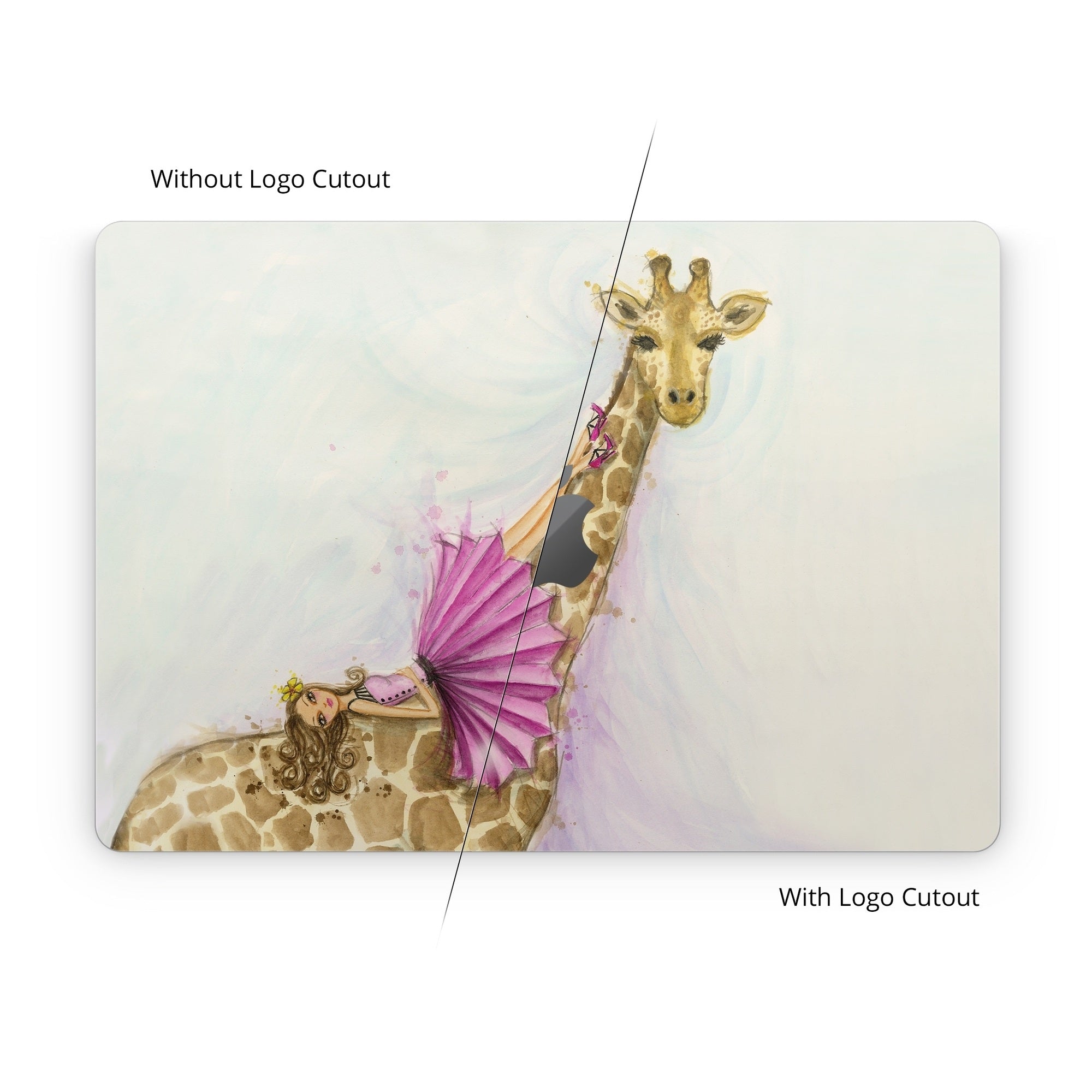 Lounge Giraffe - Apple MacBook Skin