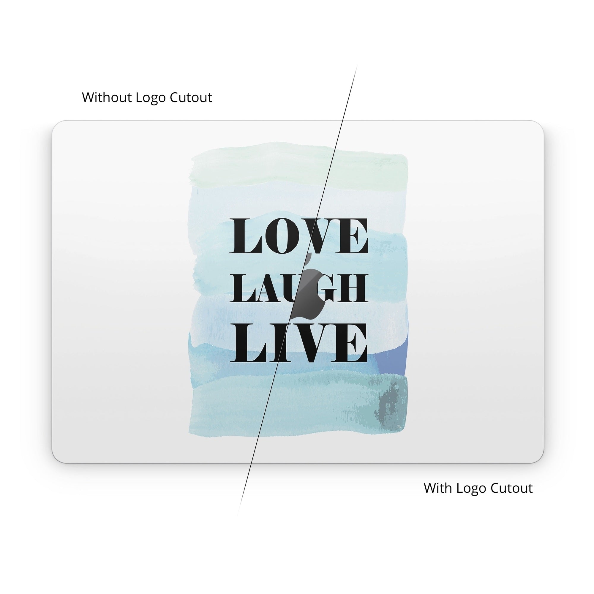 Love Laugh Live - Apple MacBook Skin