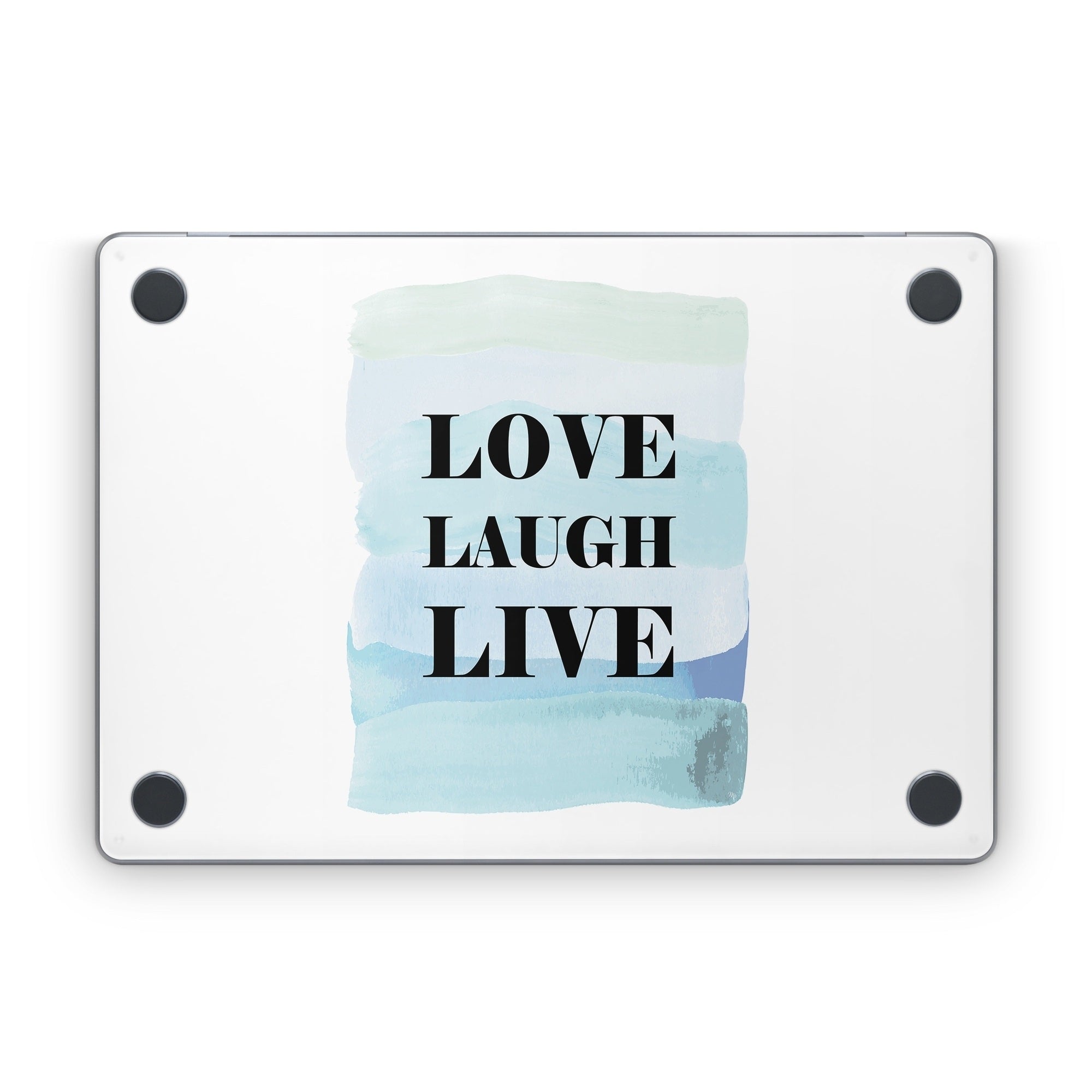 Love Laugh Live - Apple MacBook Skin