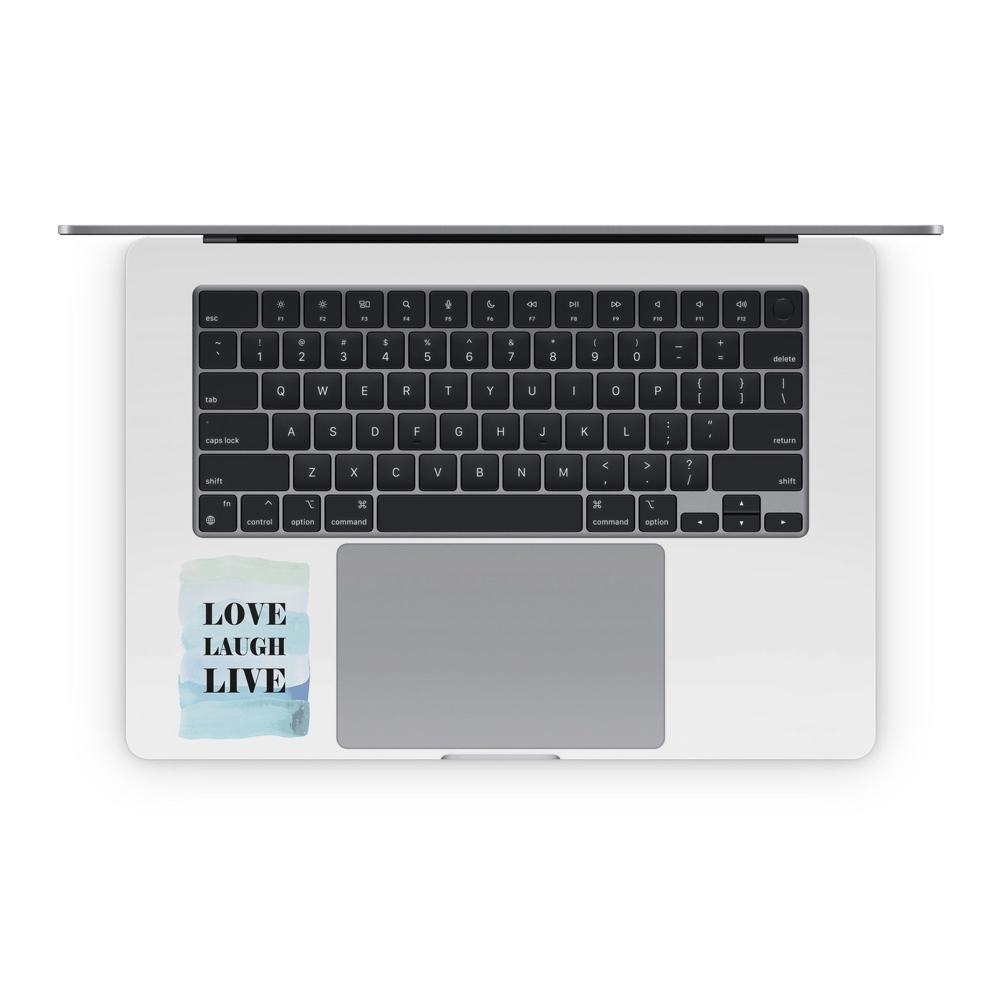 Love Laugh Live - Apple MacBook Skin