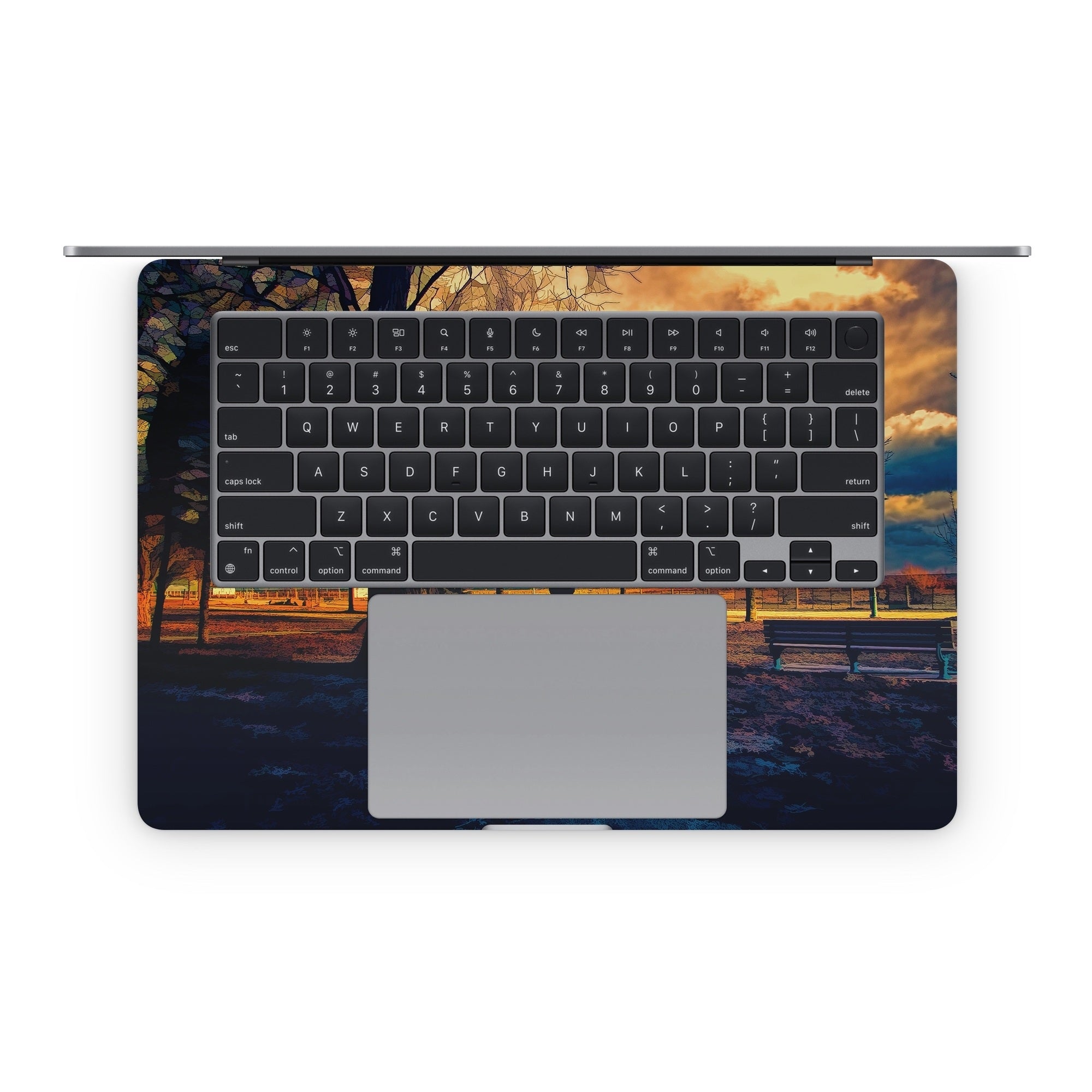 Man and Dog - Apple MacBook Skin