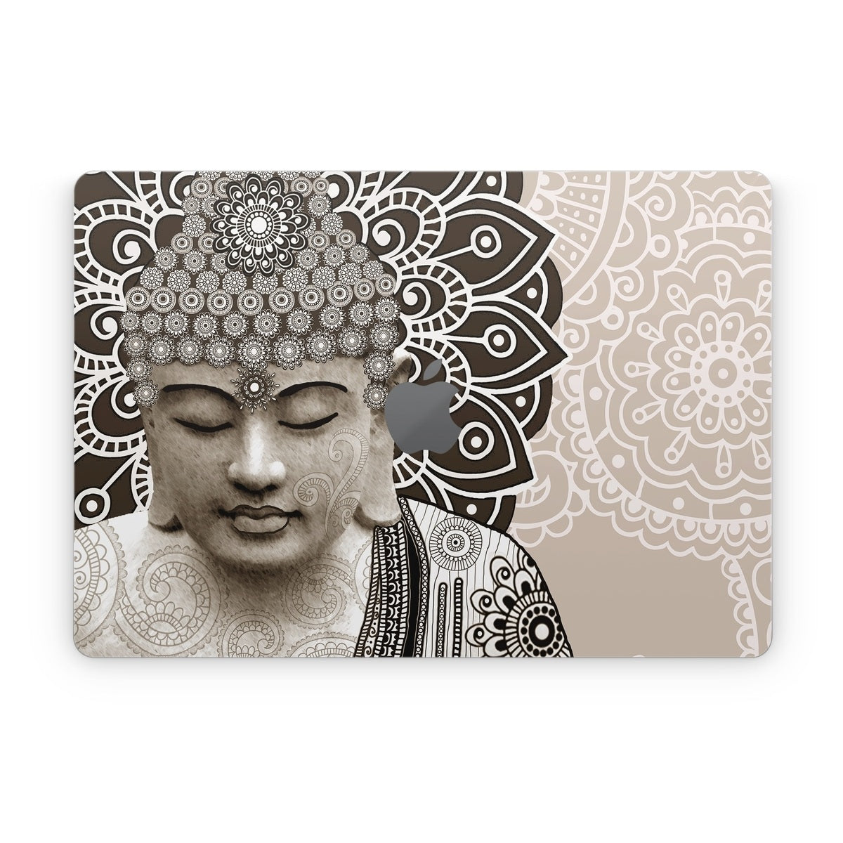 Meditation Mehndi - Apple MacBook Skin