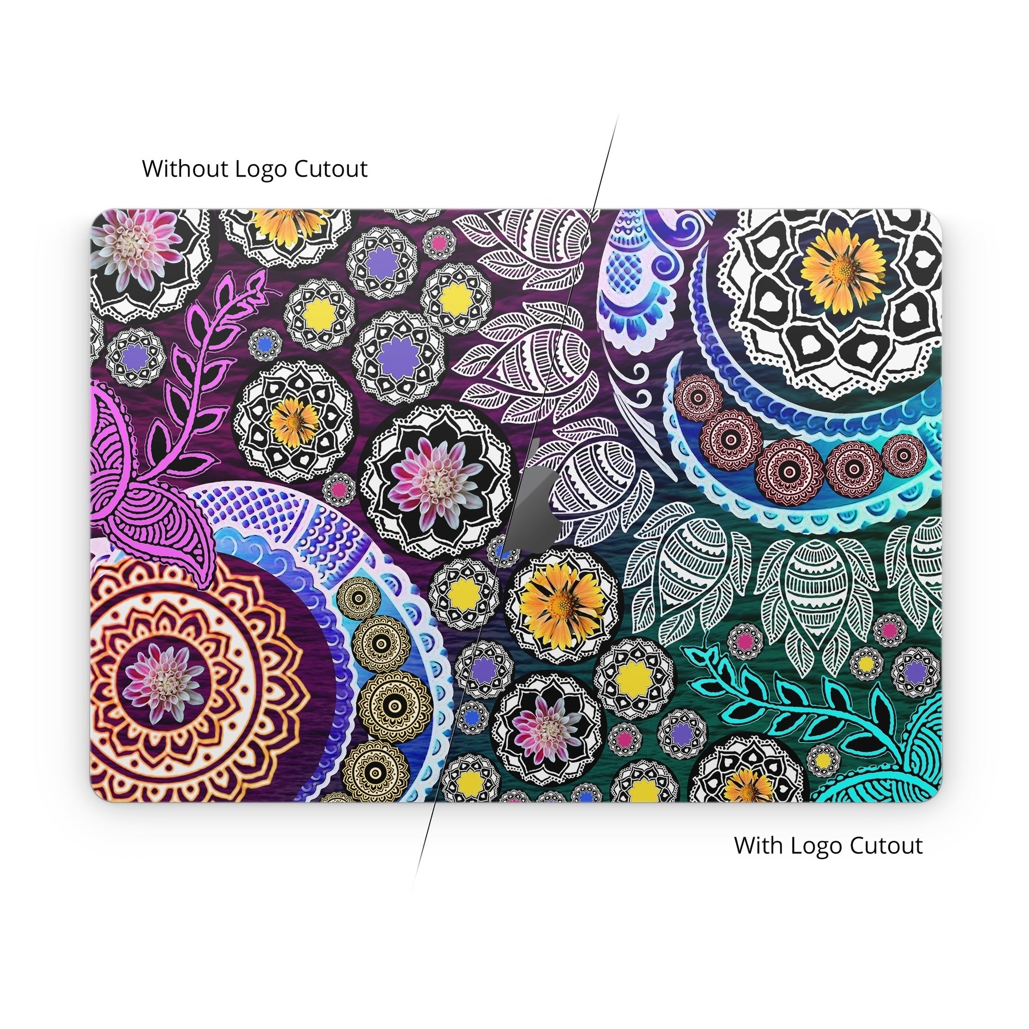 Mehndi Garden - Apple MacBook Skin