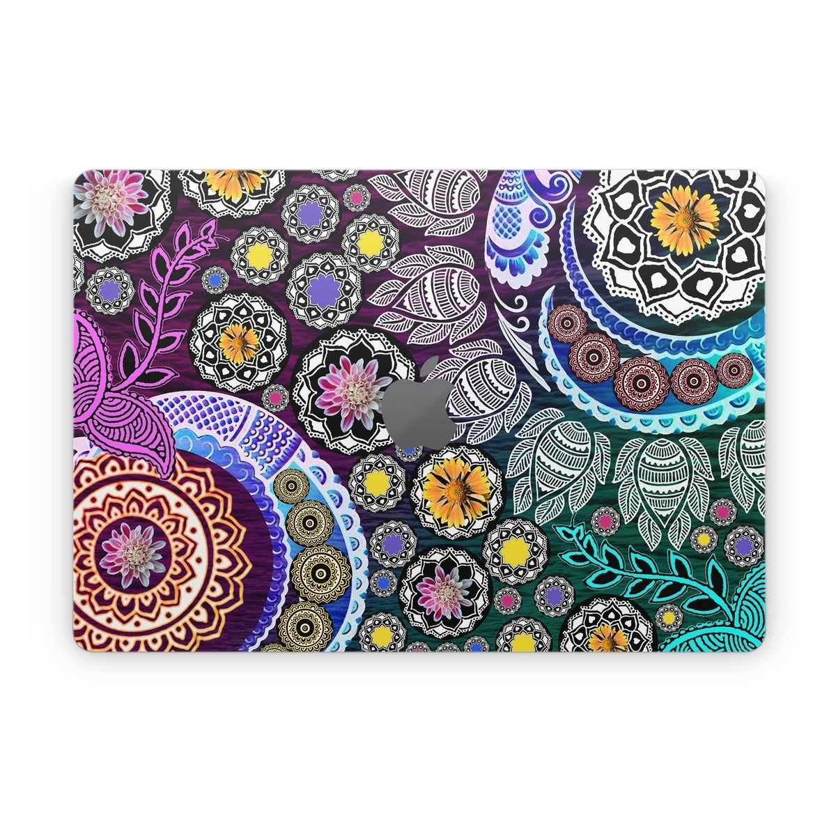 Mehndi Garden - Apple MacBook Skin