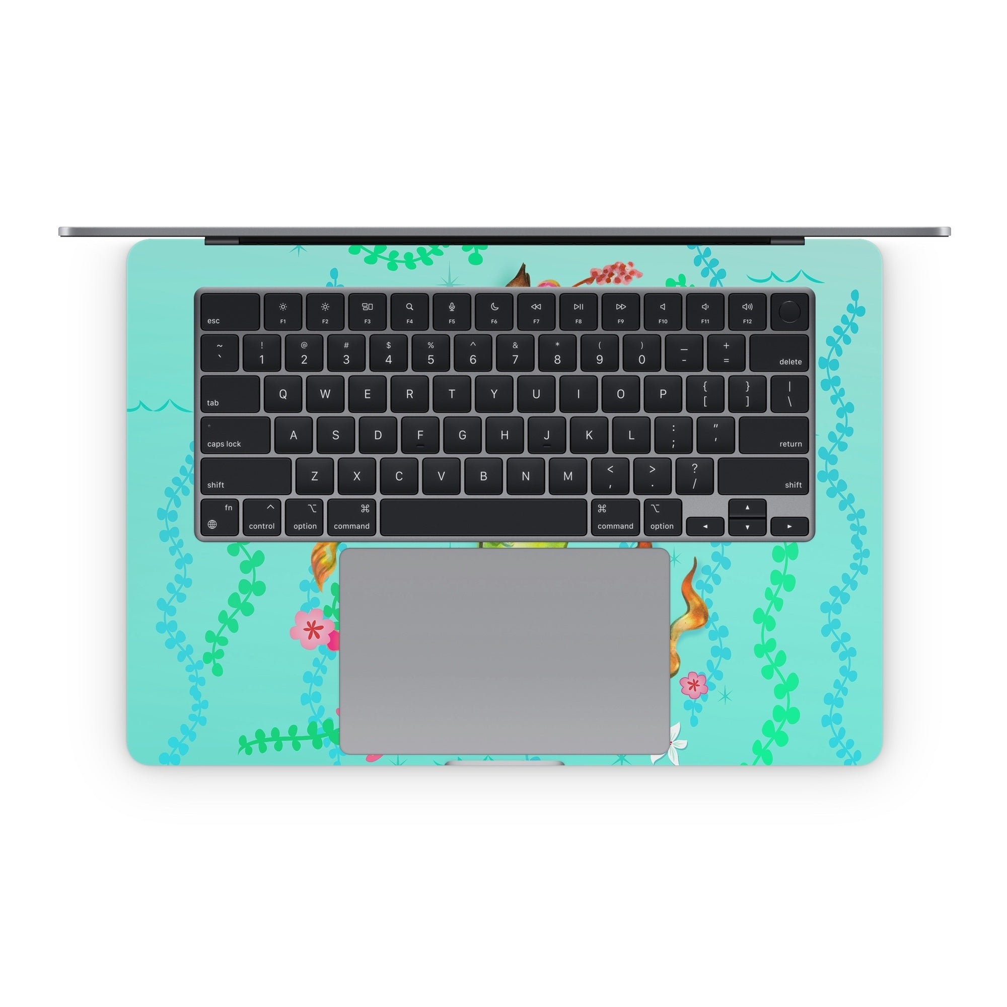 Merkitten with Ukelele - Apple MacBook Skin