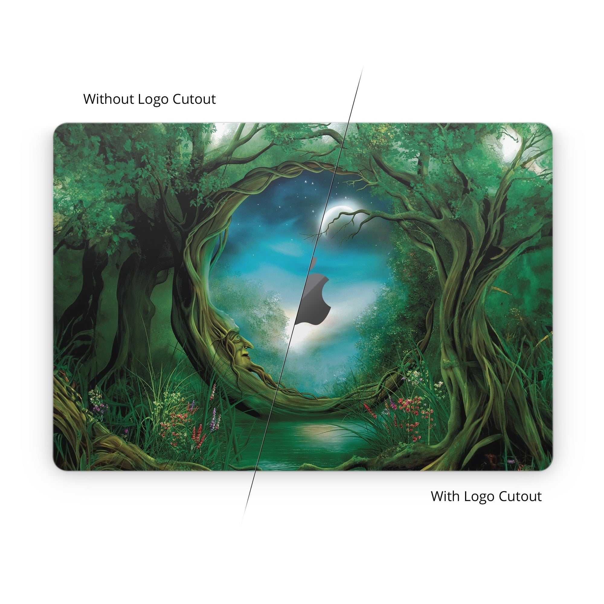 Moon Tree - Apple MacBook Skin