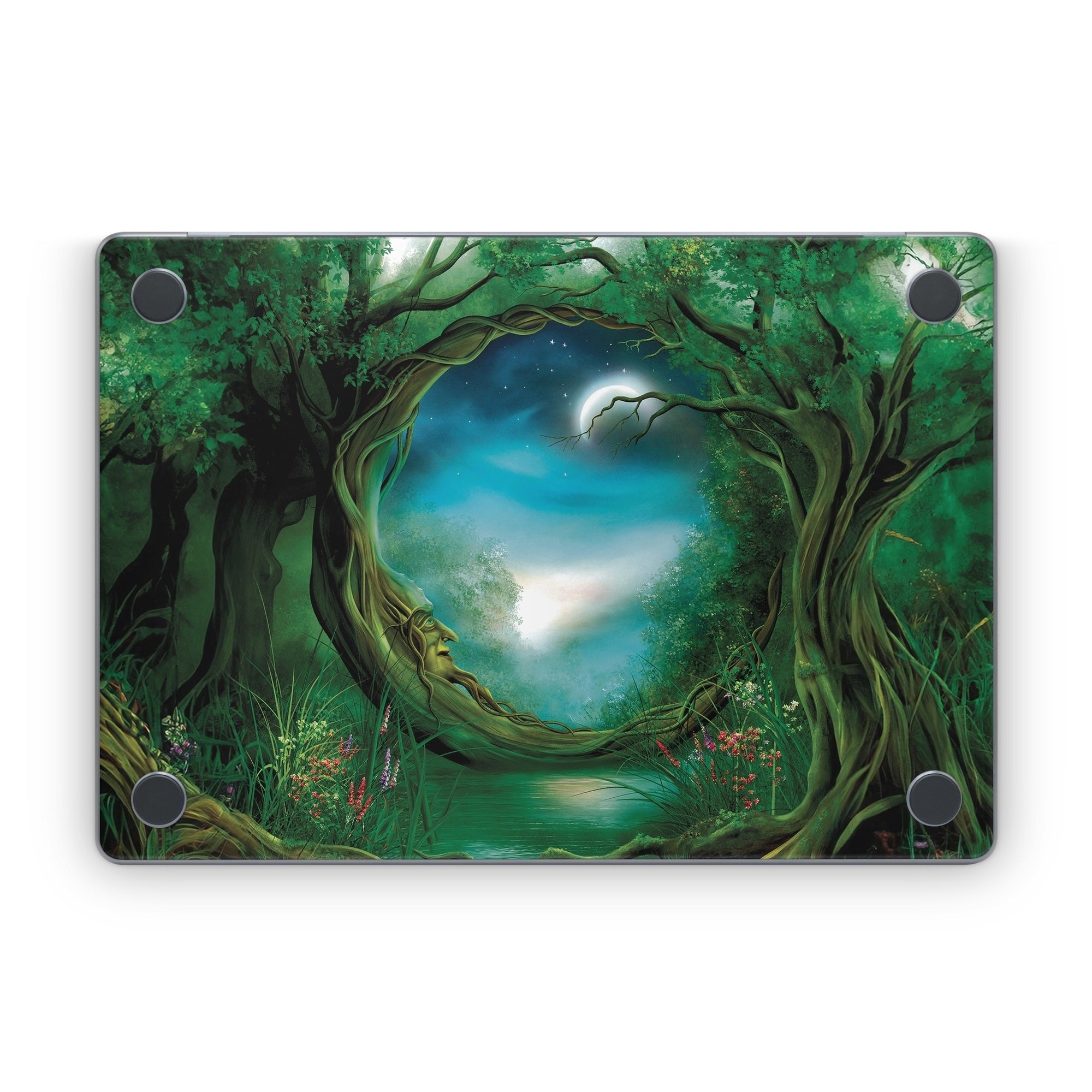 Moon Tree - Apple MacBook Skin