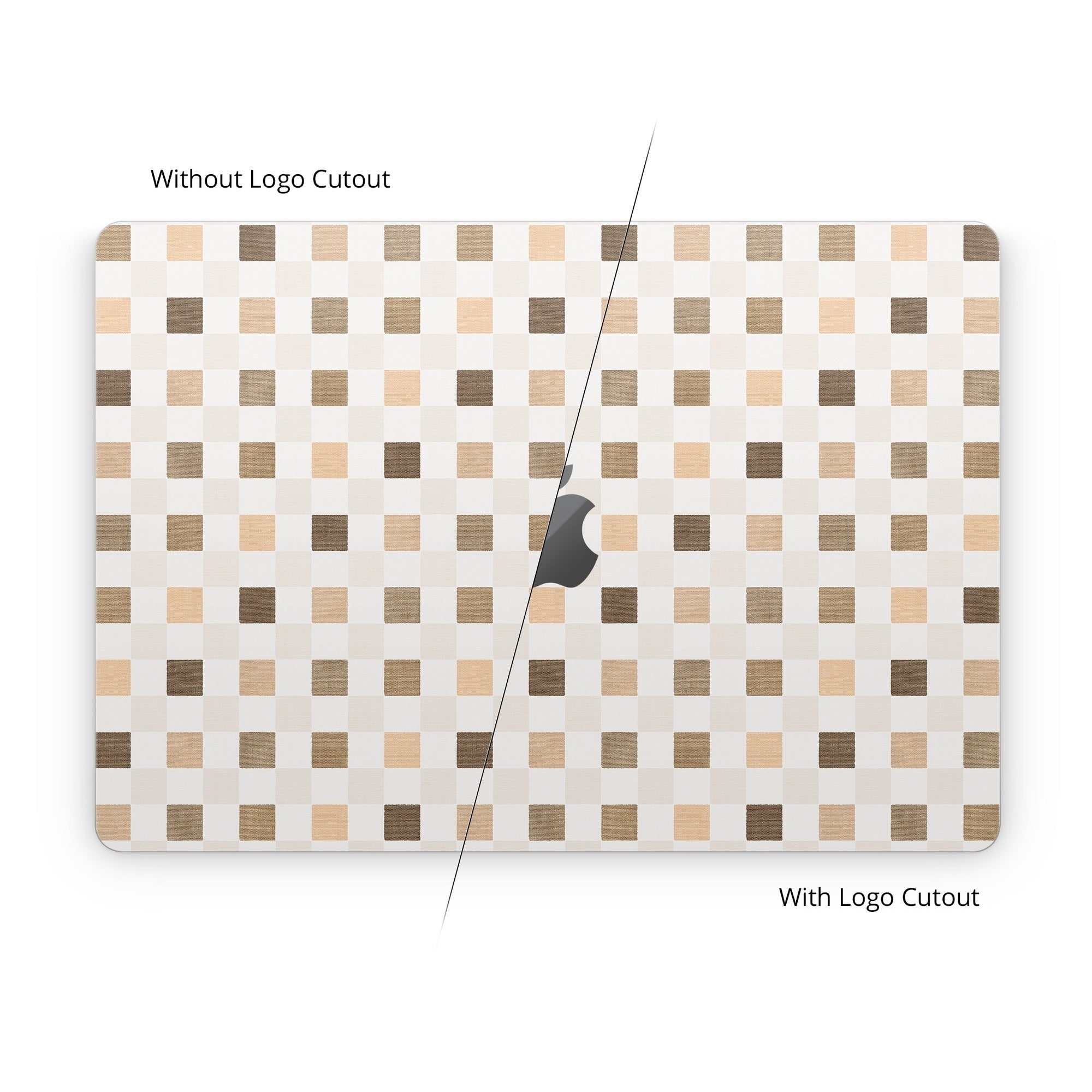 Neutral Checker - Apple MacBook Skin