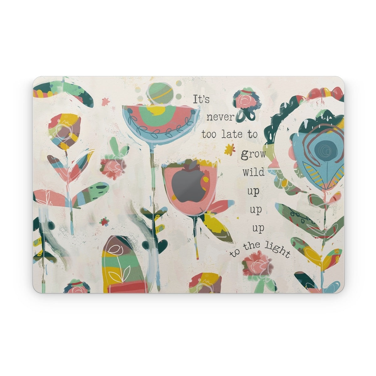 It's Never Too Late - Apple MacBook Skin