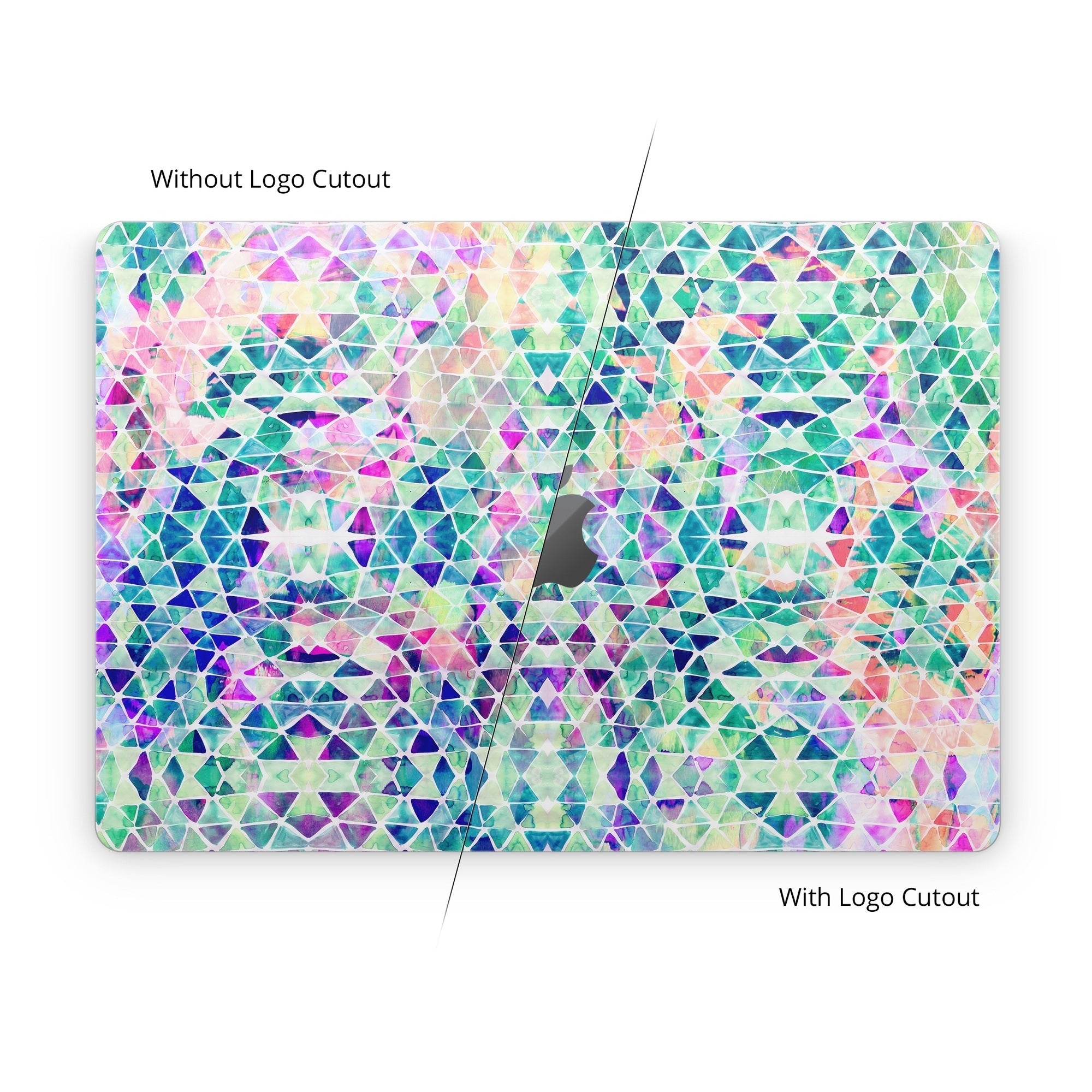 Pastel Triangle - Apple MacBook Skin