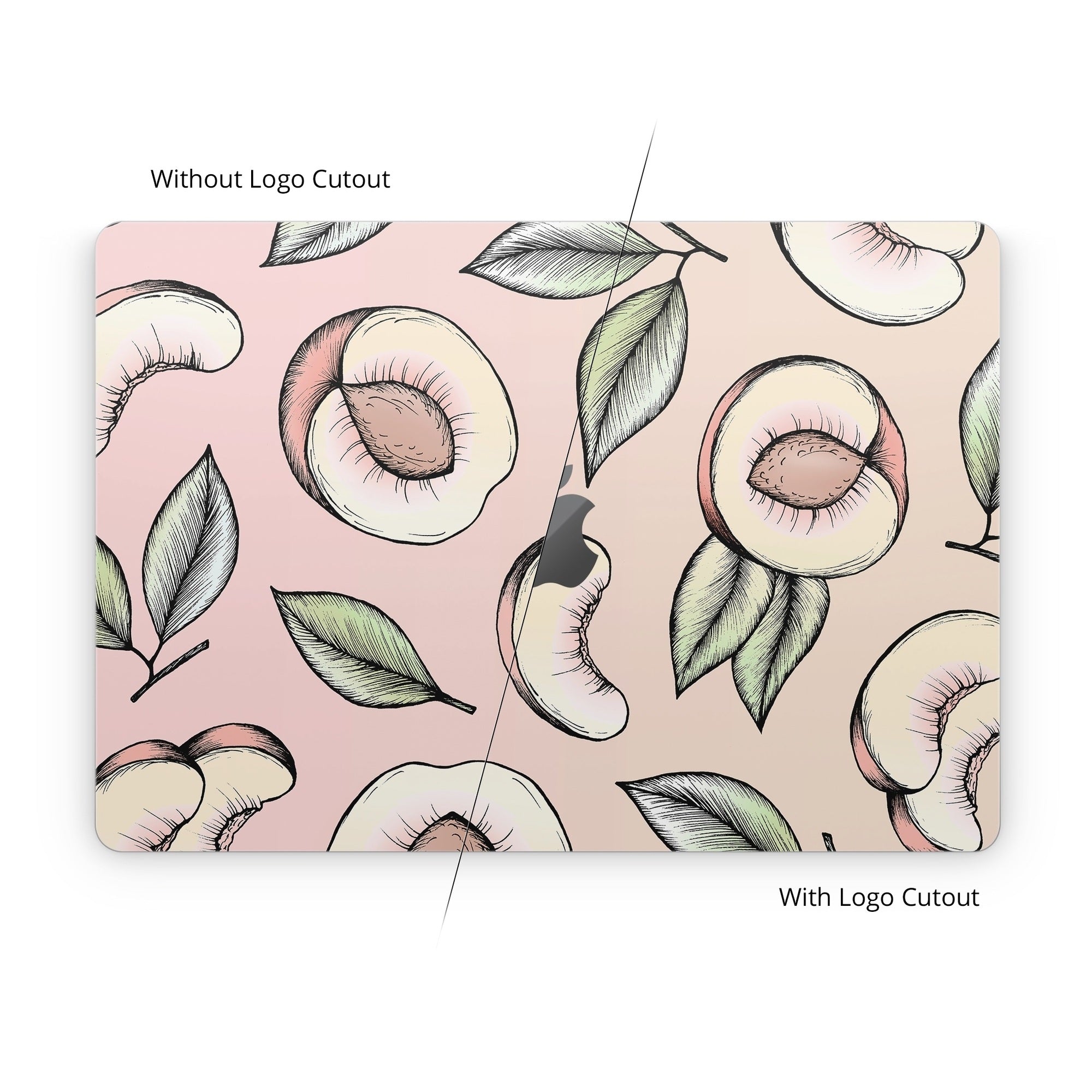 Peach Please - Apple MacBook Skin