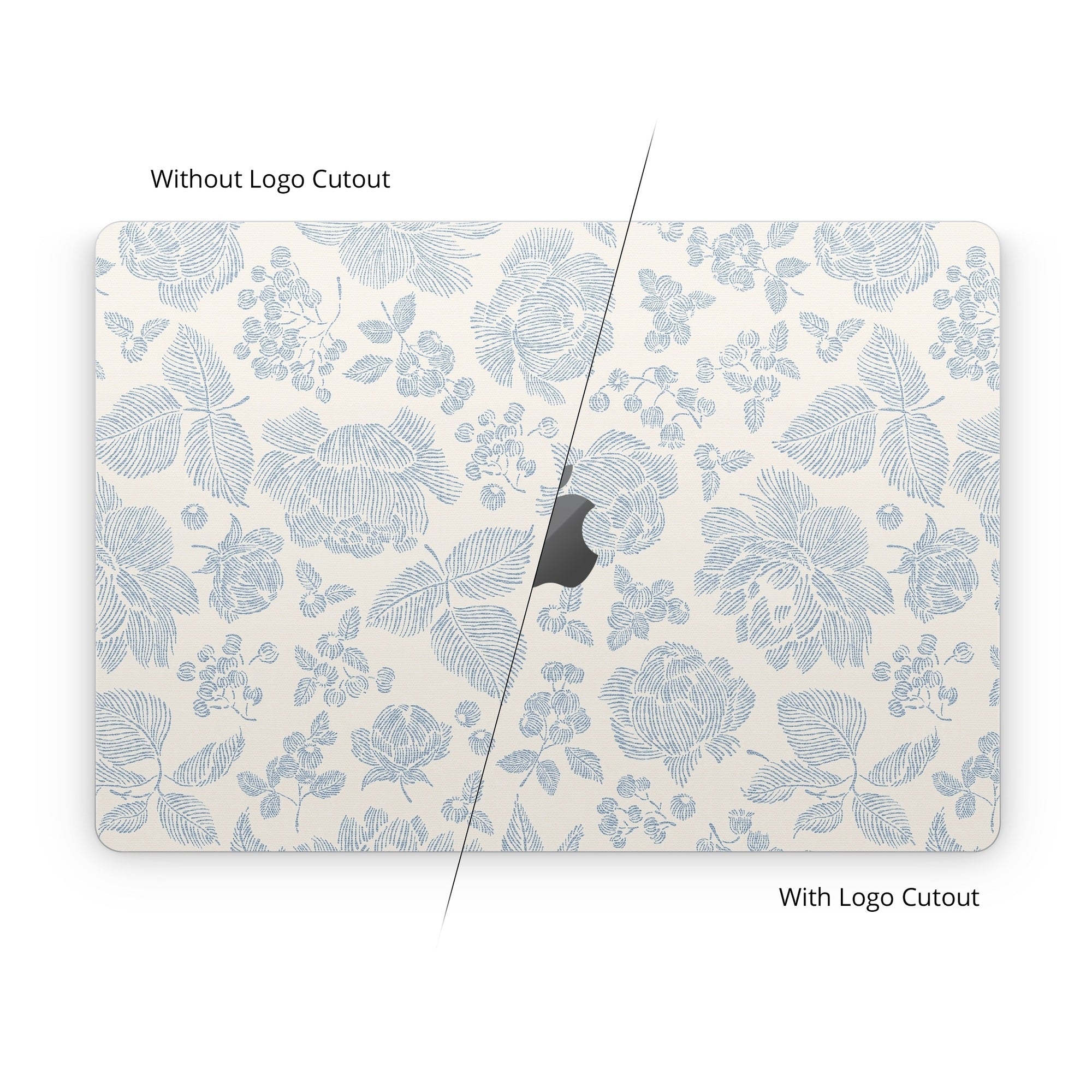 Peonies and Berries - Apple MacBook Skin