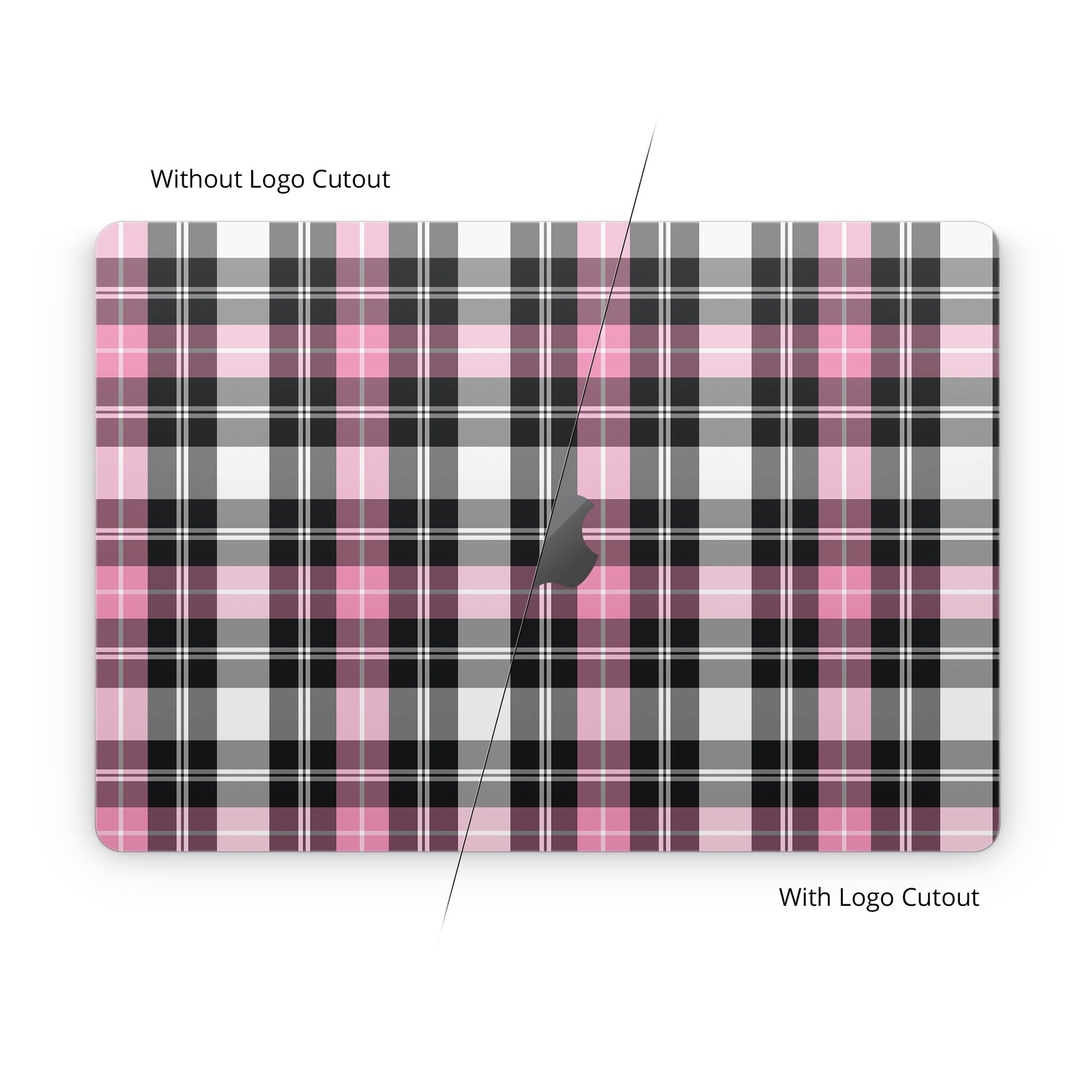 Pink Plaid - Apple MacBook Skin