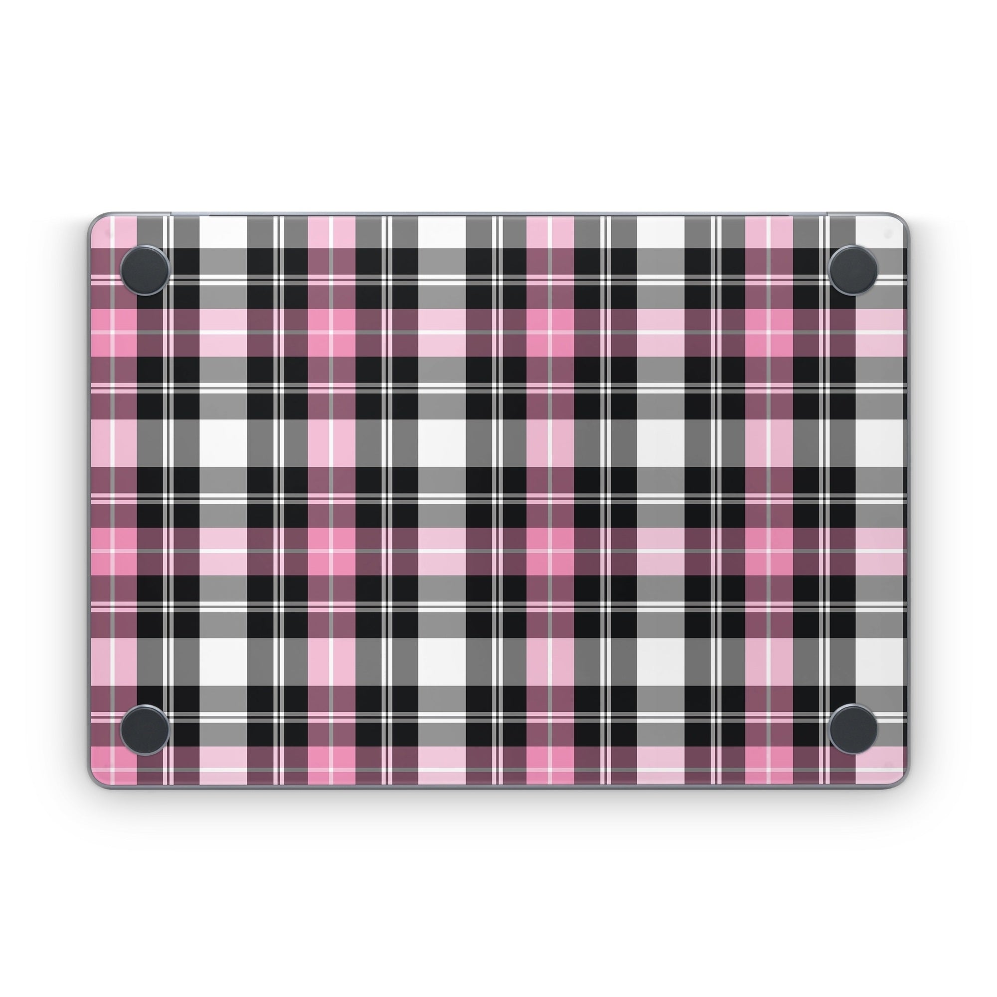 Pink Plaid - Apple MacBook Skin