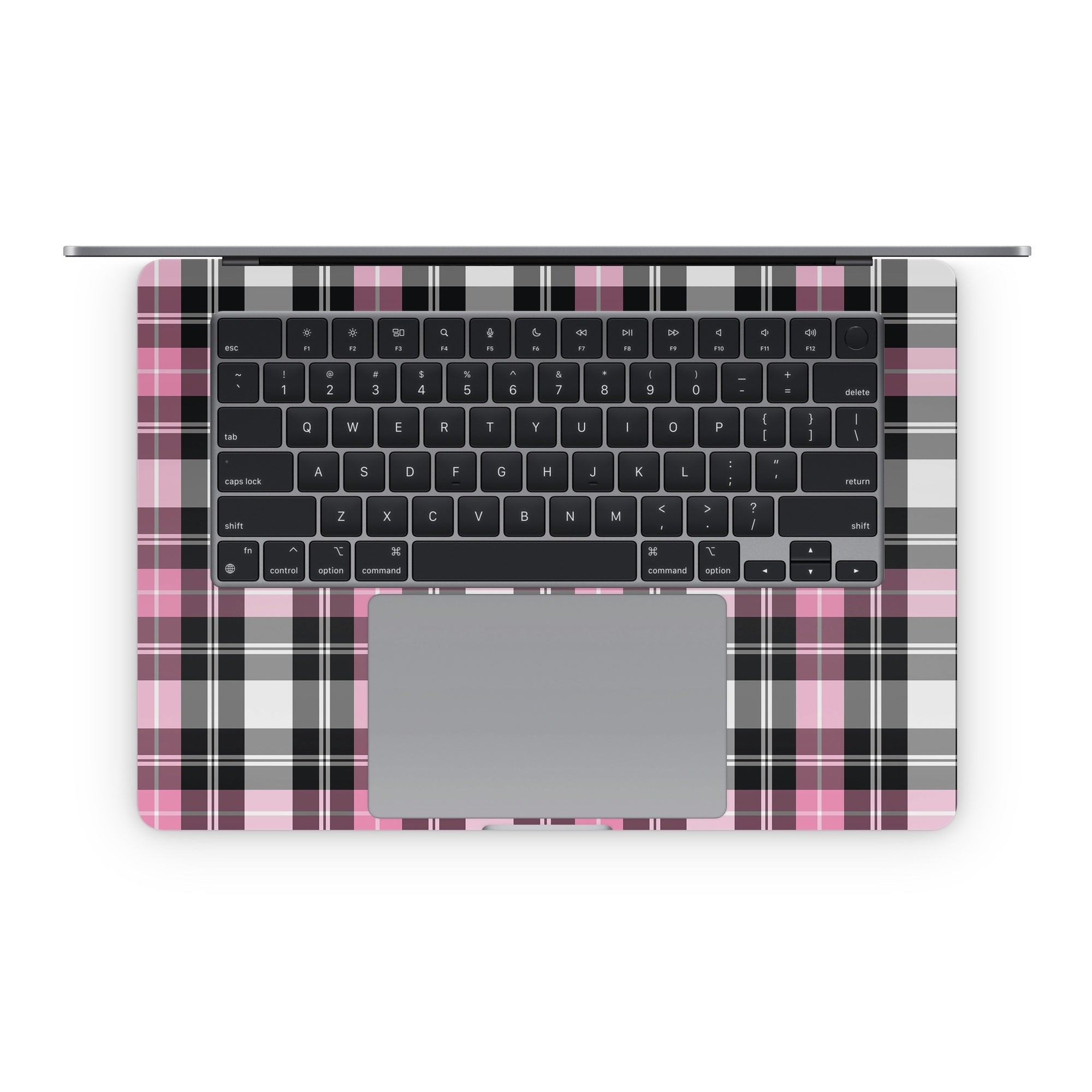 Pink Plaid - Apple MacBook Skin