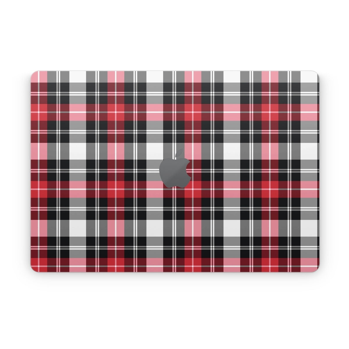 Red Plaid - Apple MacBook Skin