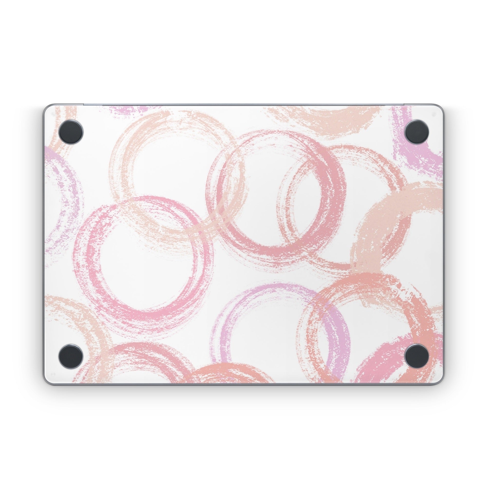 Pink Circles - Apple MacBook Skin