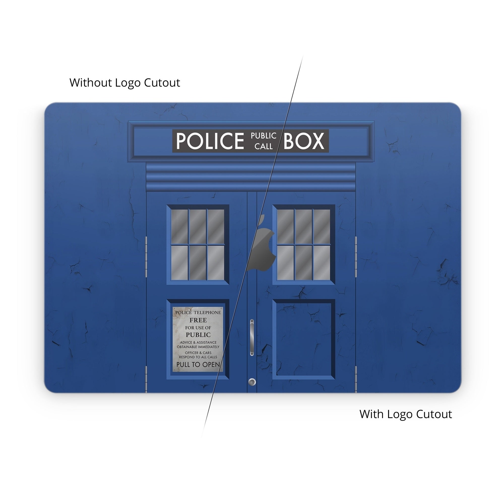 Police Box - Apple MacBook Skin