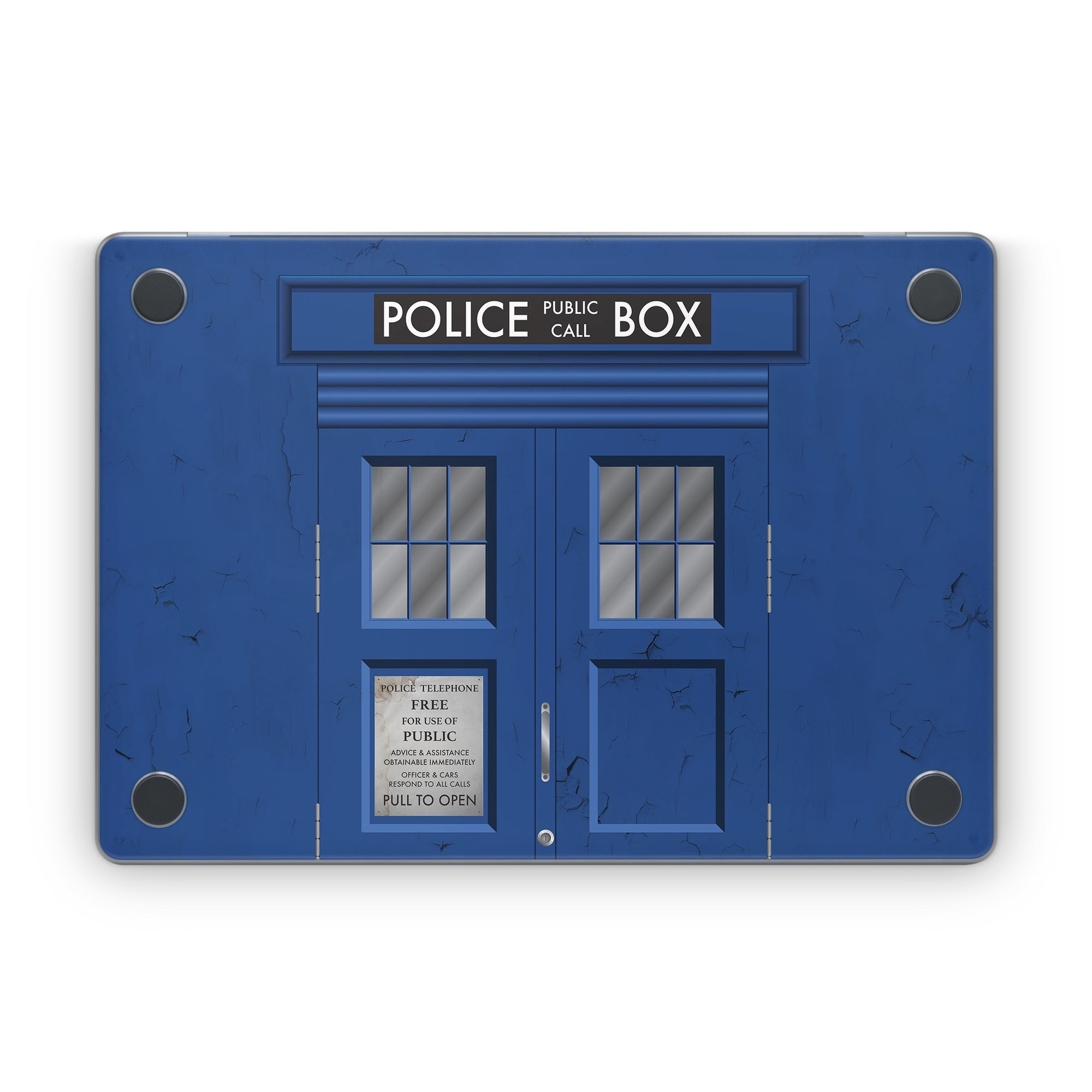 Police Box - Apple MacBook Skin