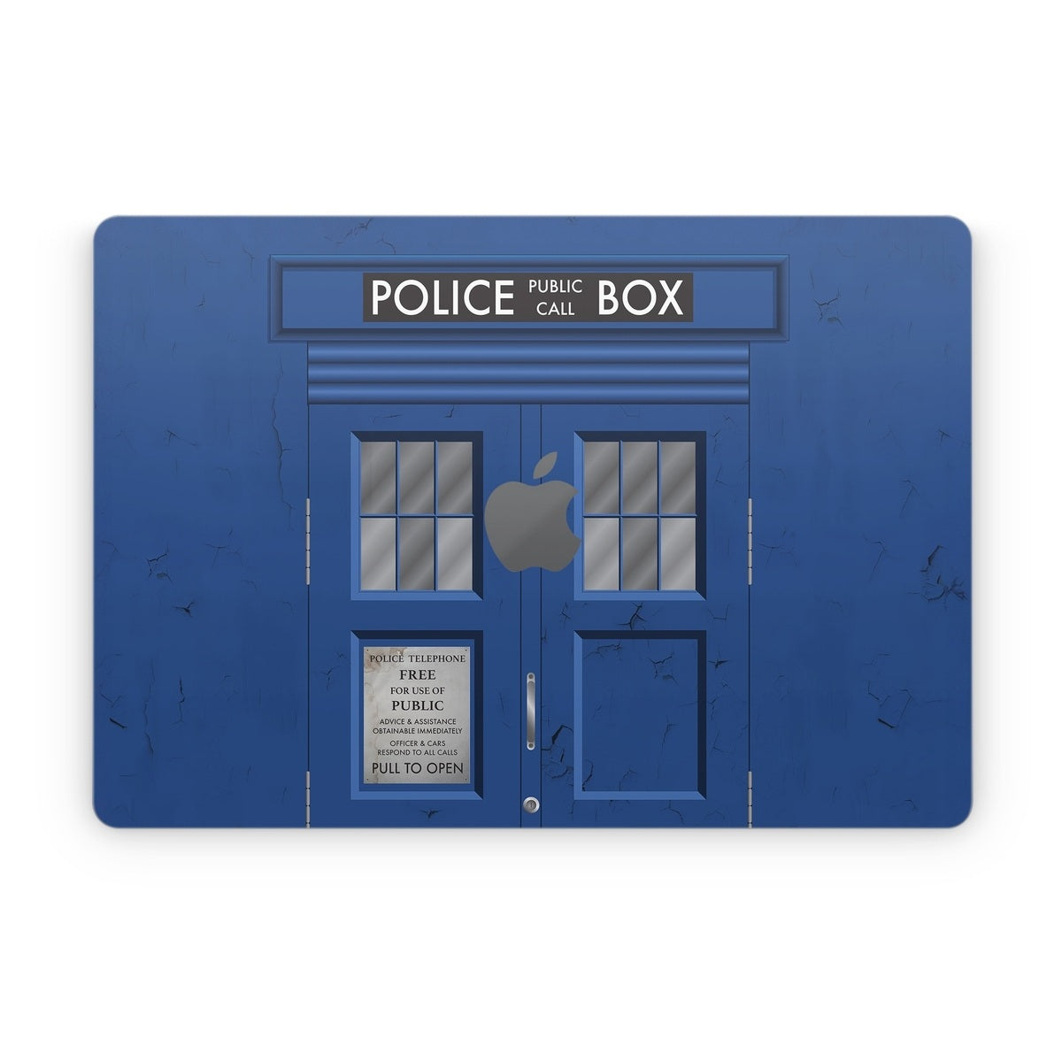 Police Box - Apple MacBook Skin