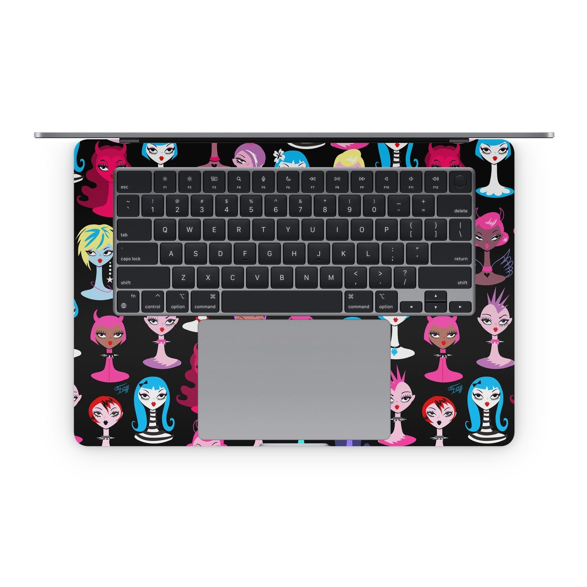 Punky Goth Dollies - Apple MacBook Skin