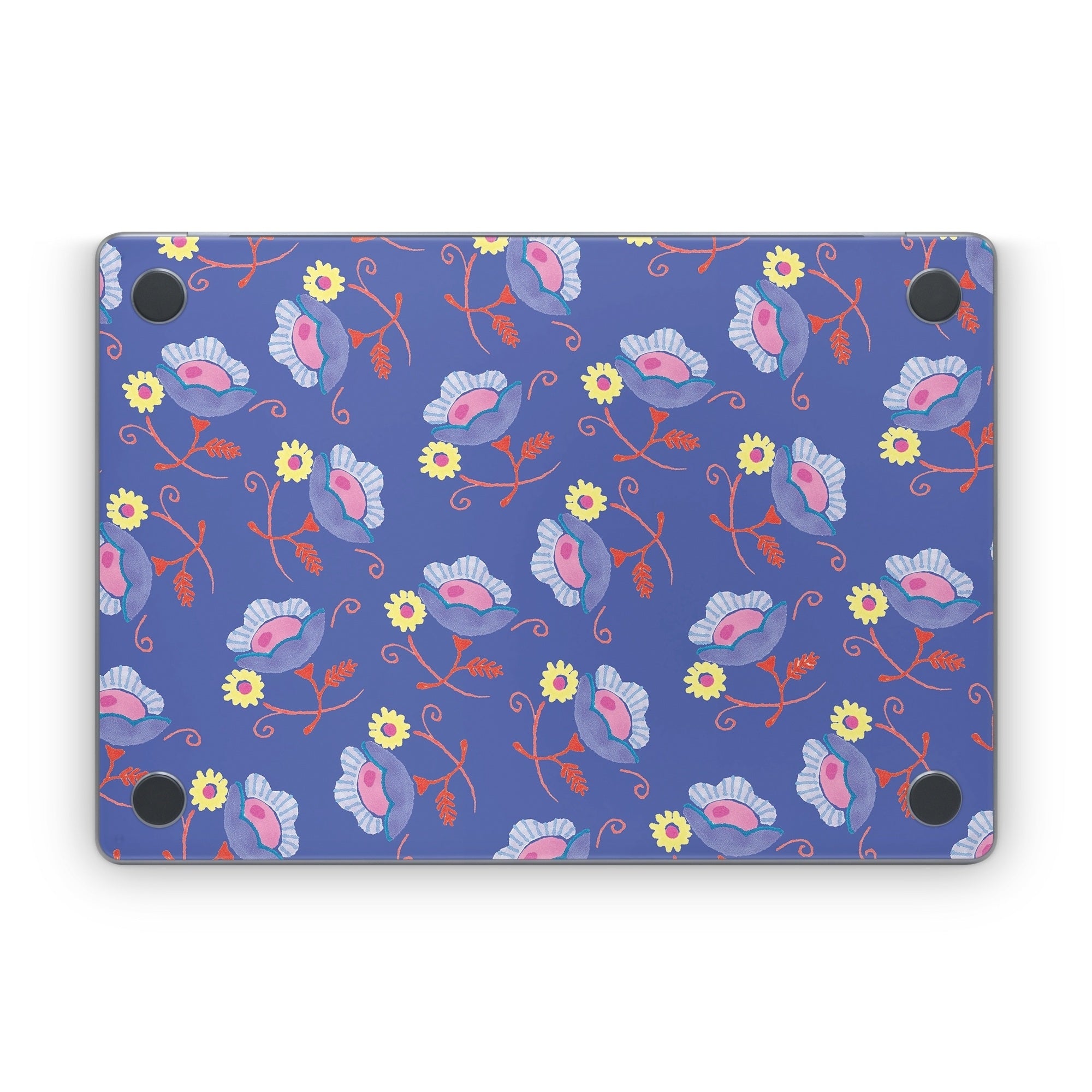 Purple Flowers - Apple MacBook Skin