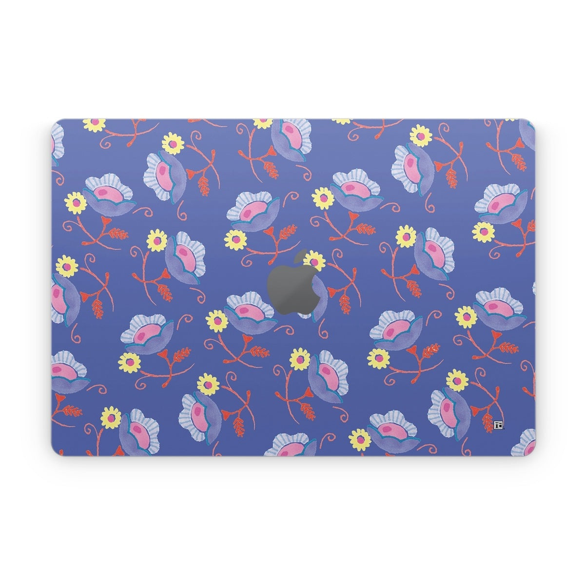 Purple Flowers - Apple MacBook Skin