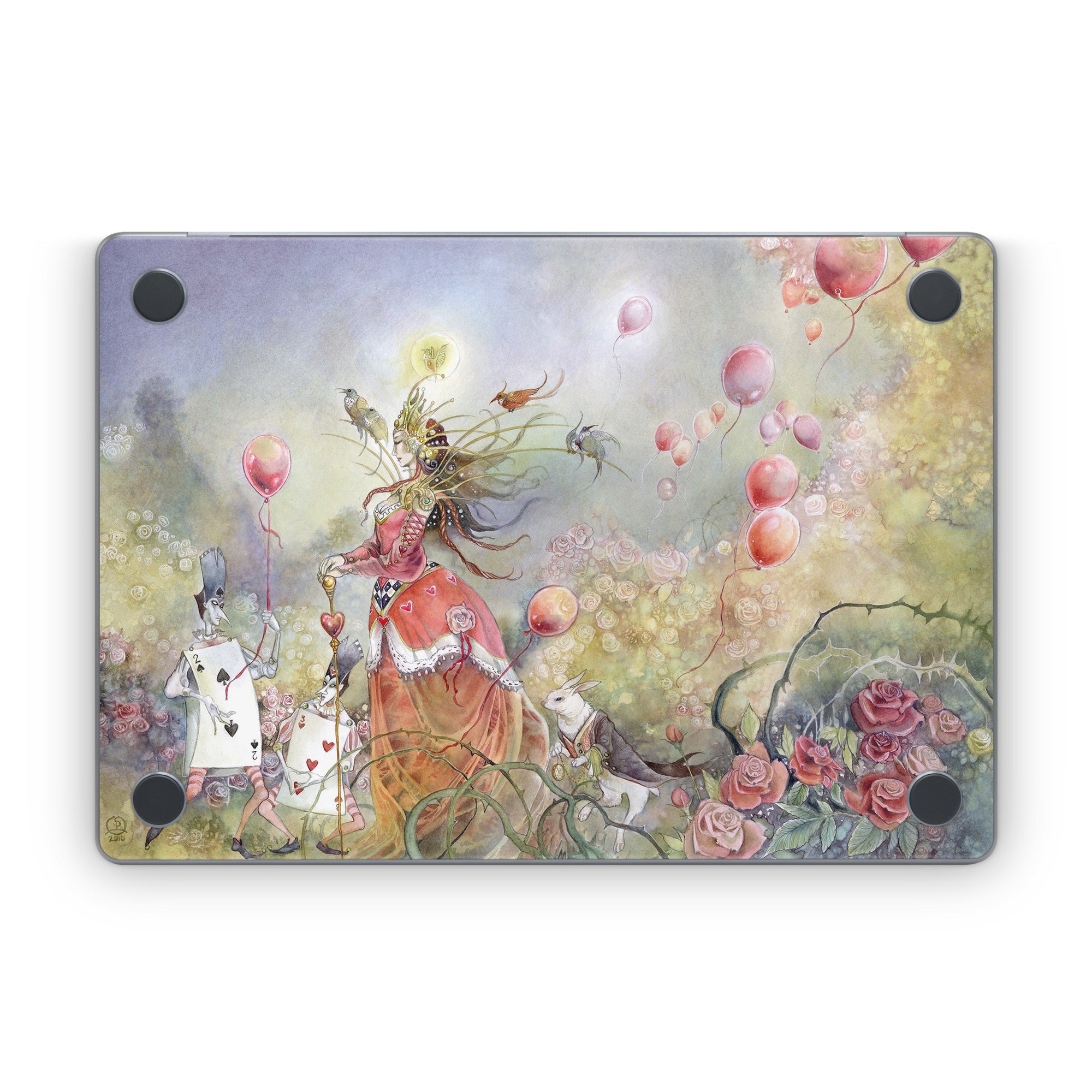 Queen of Hearts - Apple MacBook Skin