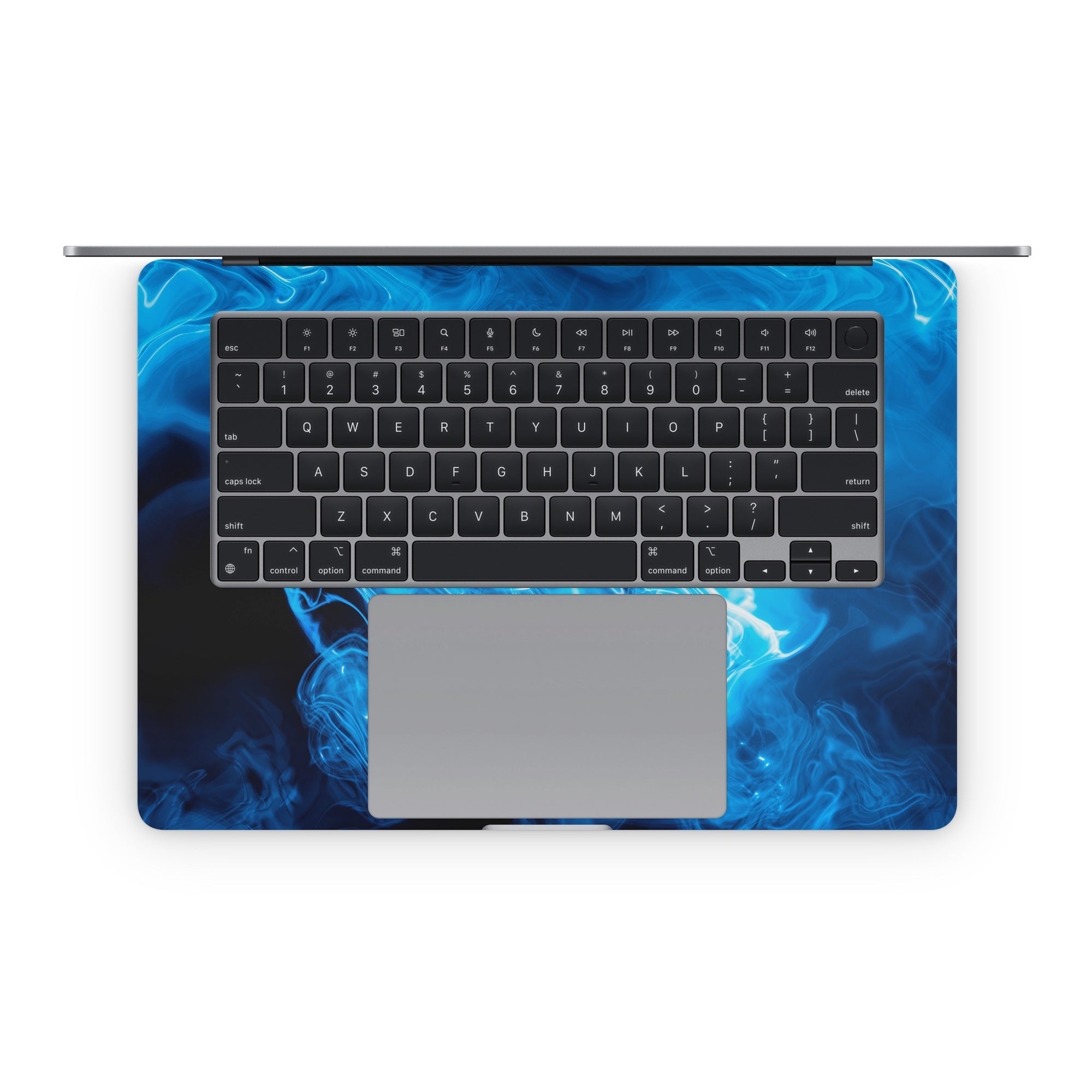 Blue Quantum Waves - Apple MacBook Skin