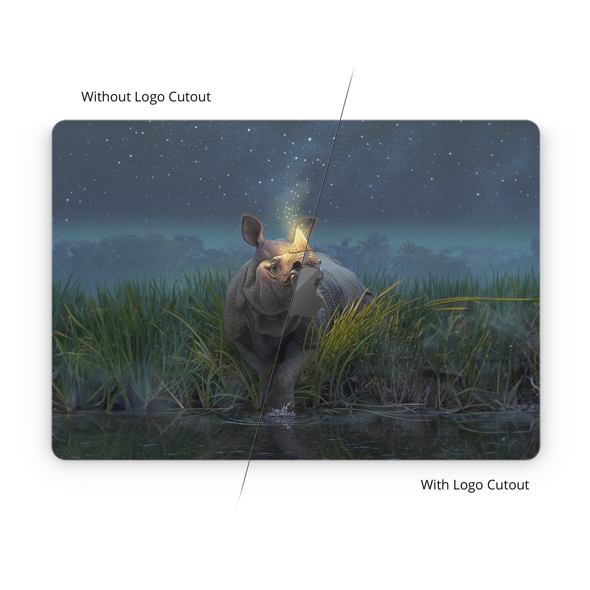 Rhinoceros Unicornis - Apple MacBook Skin