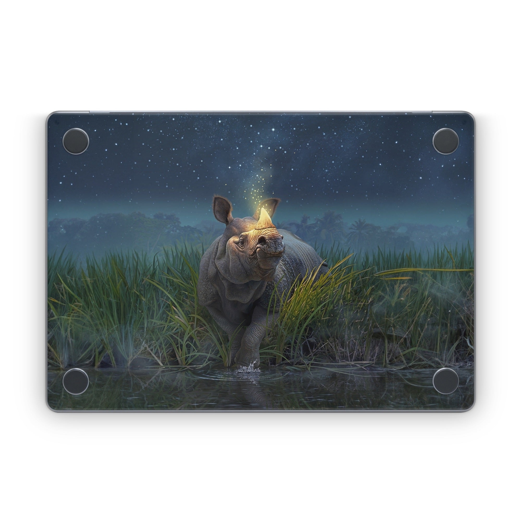 Rhinoceros Unicornis - Apple MacBook Skin