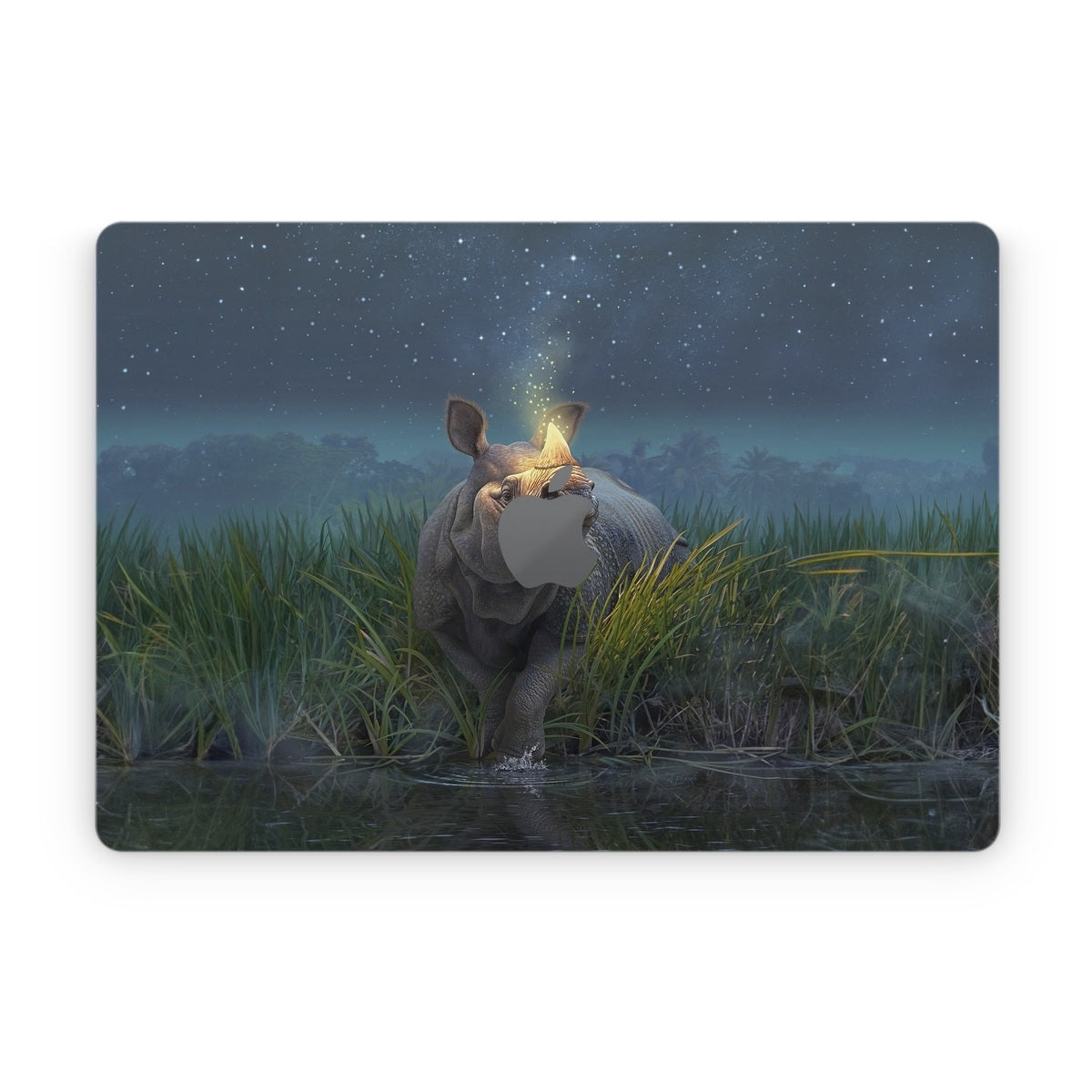 Rhinoceros Unicornis - Apple MacBook Skin