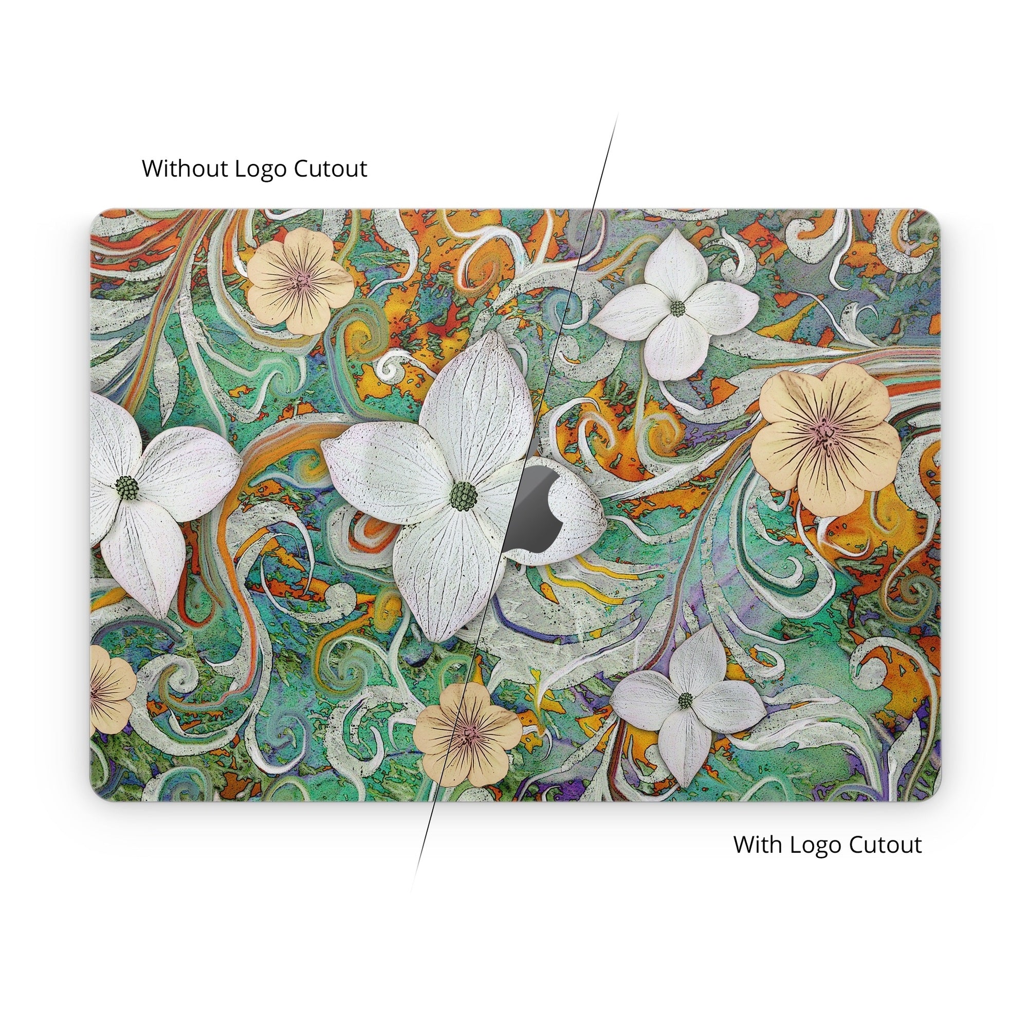 Sangria Flora - Apple MacBook Skin