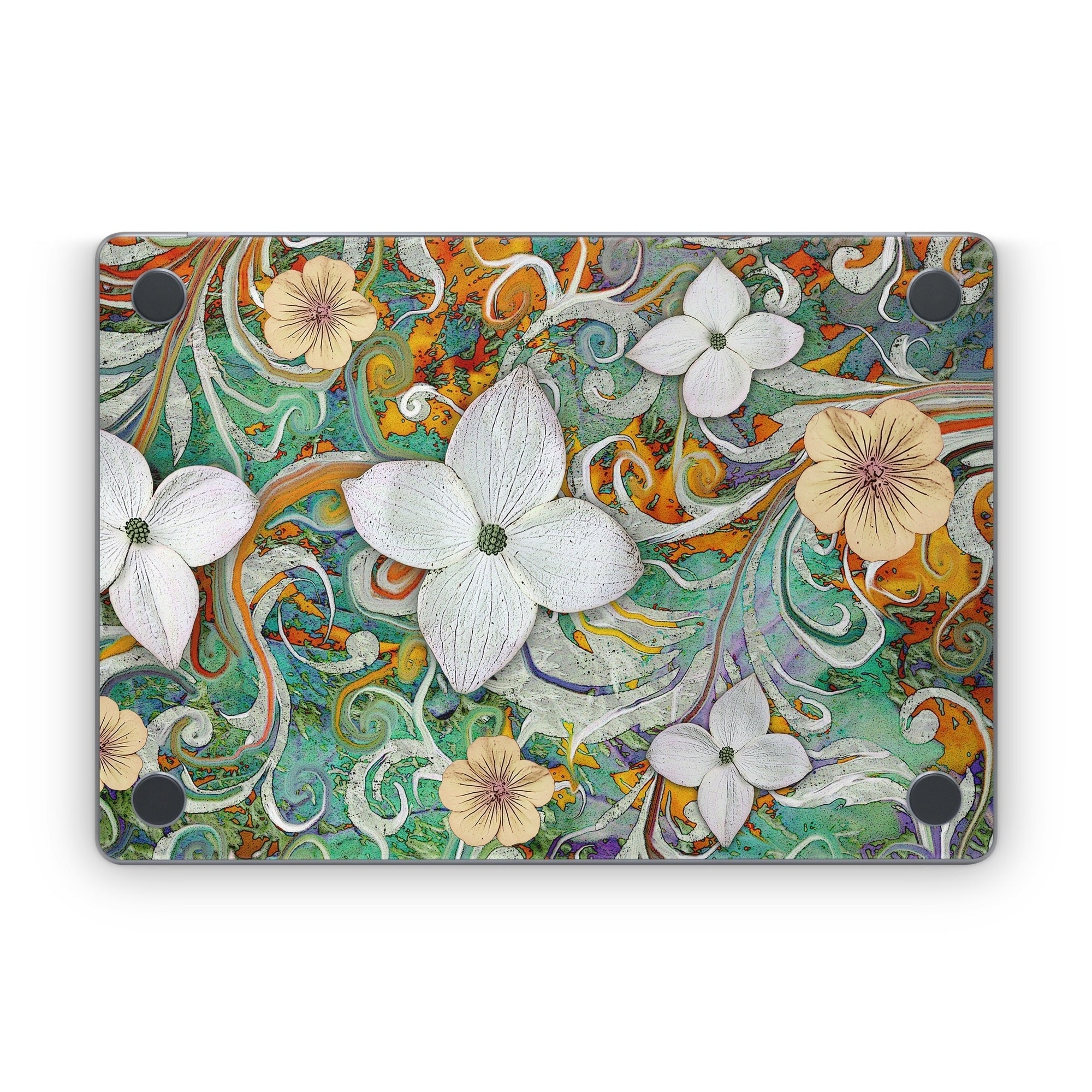 Sangria Flora - Apple MacBook Skin