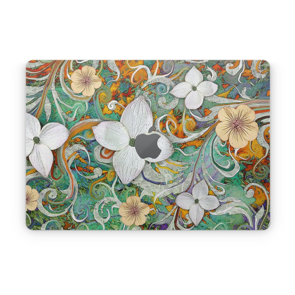 Sangria Flora - Apple MacBook Skin