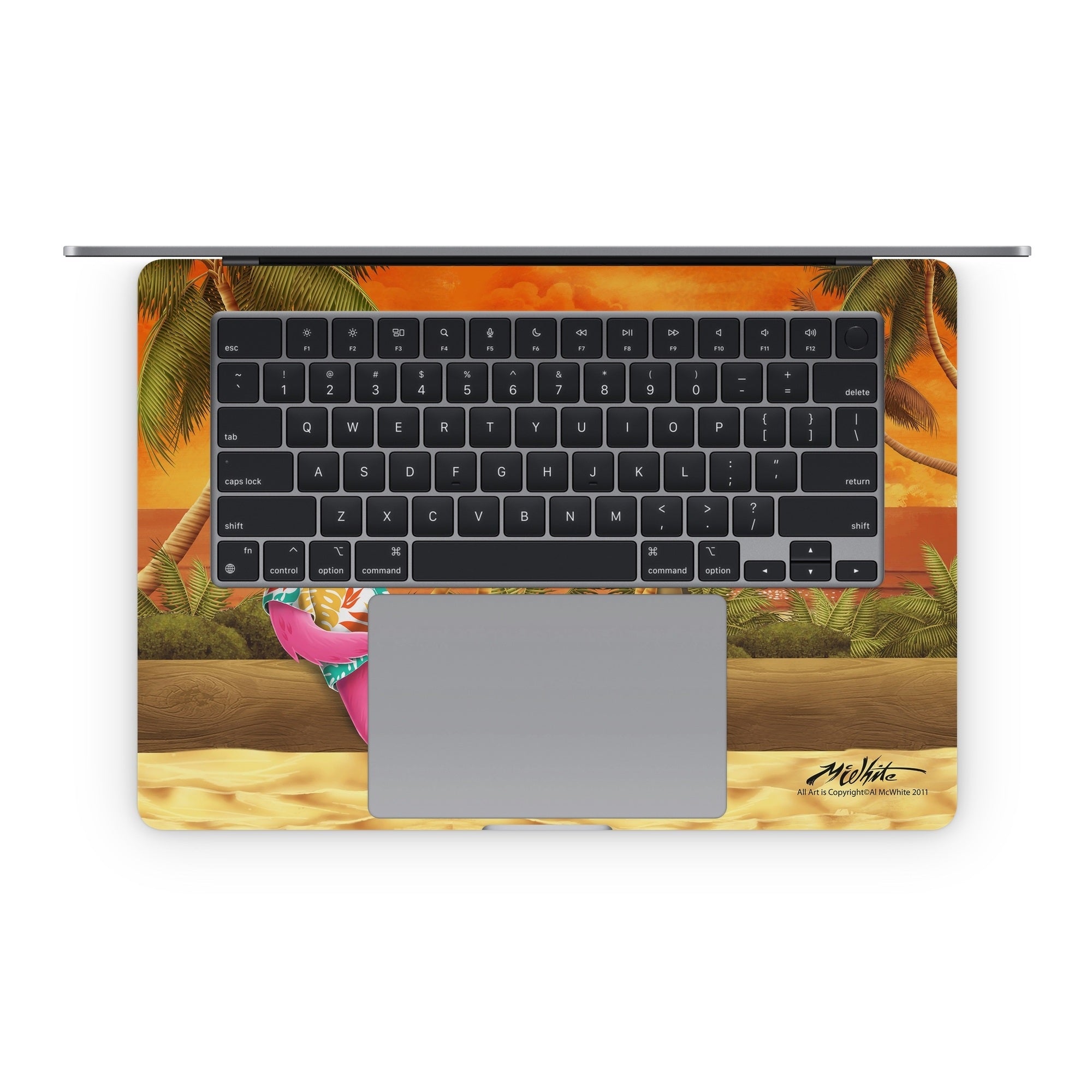 Sunset Flamingo - Apple MacBook Skin