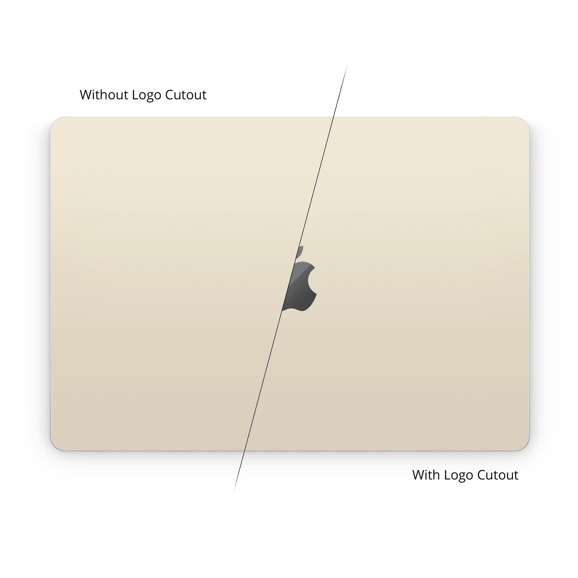 Solid State Creme - Apple MacBook Skin