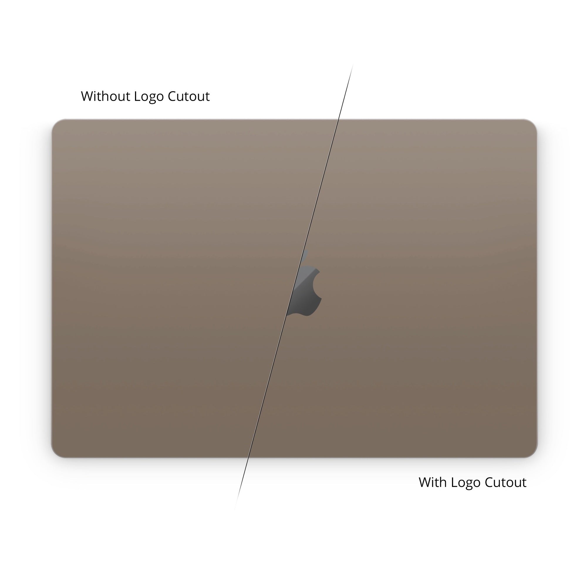 Solid State Flat Dark Earth - Apple MacBook Skin