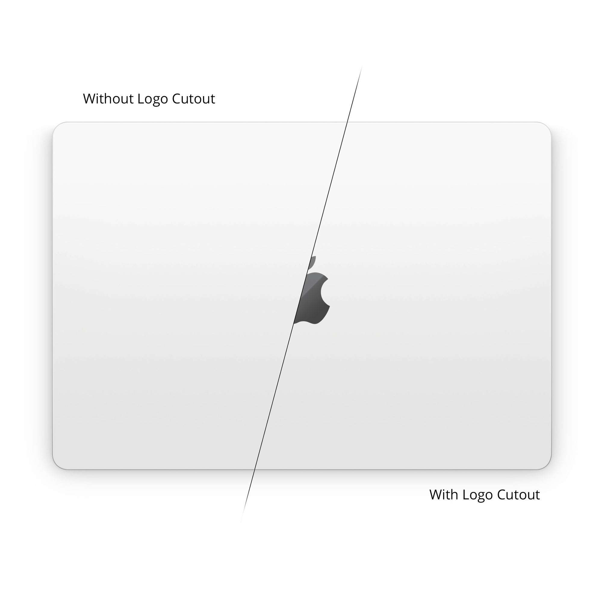 Solid State White - Apple MacBook Skin