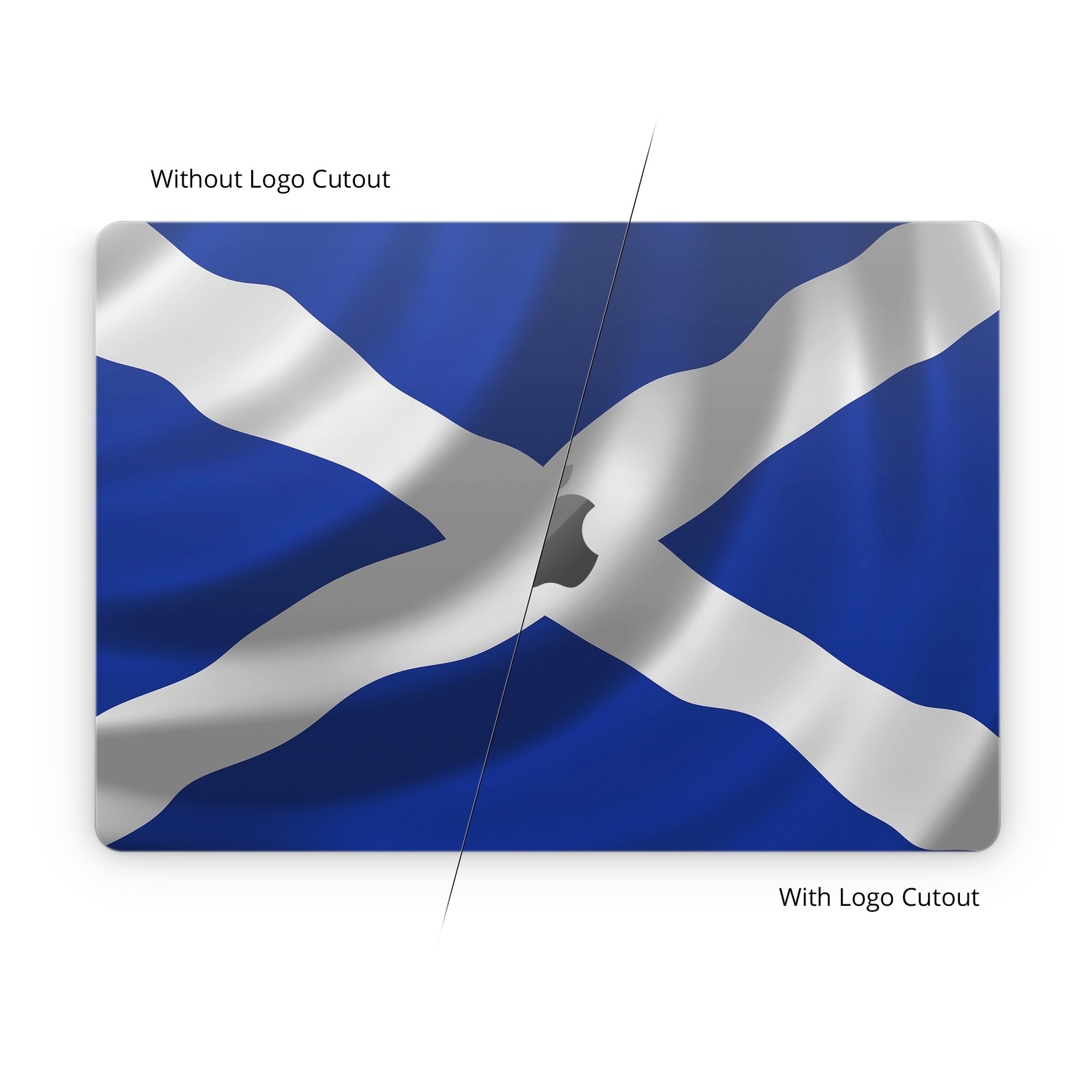 St. Andrew's Cross - Apple MacBook Skin